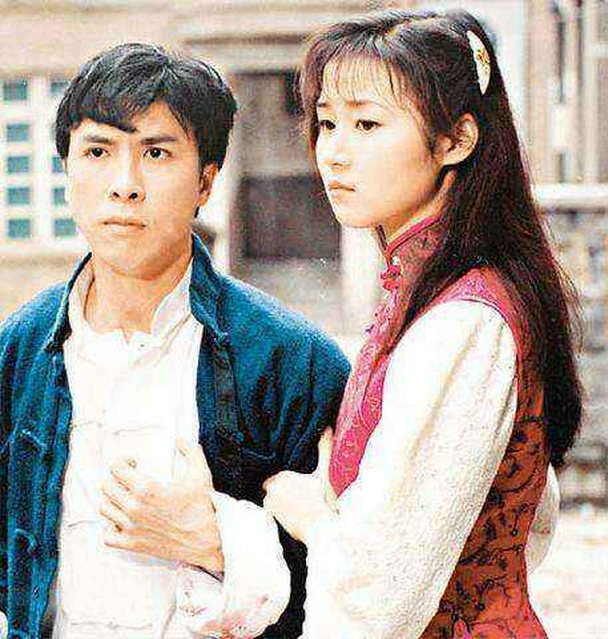 女神节# 1995年,万绮雯与甄子丹合作拍摄《精武门》时,因戏生情,当时