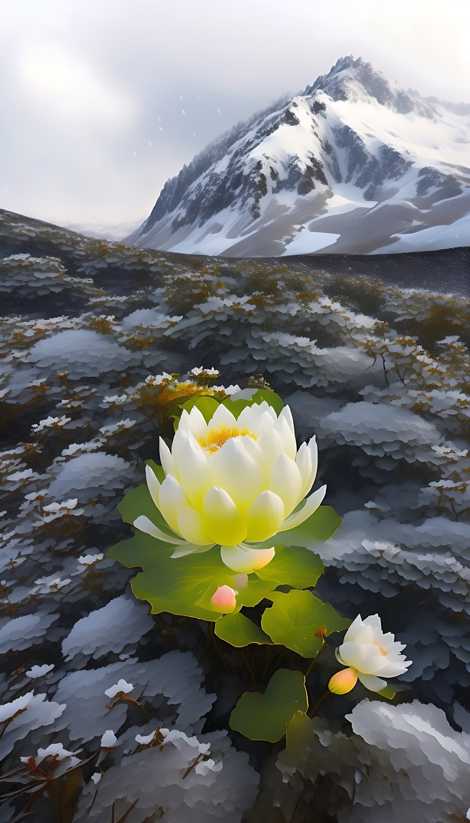 最美雪莲花图片