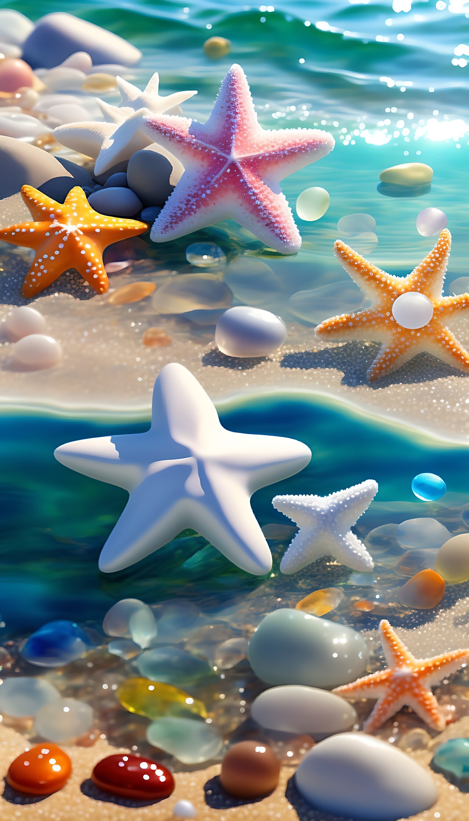 快来听,每一颗海星都在诉说着海洋的秘密