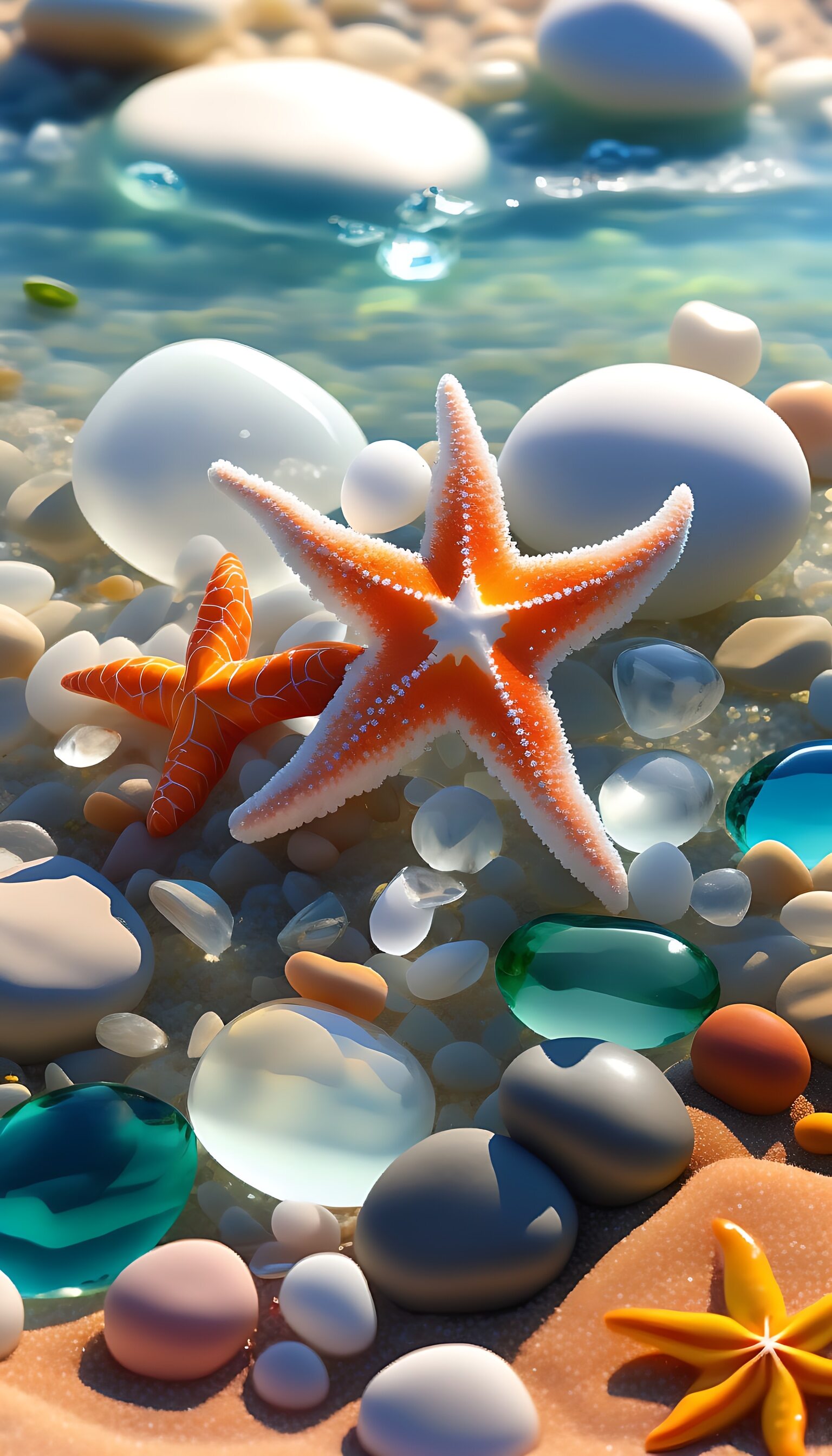 快来听,每一颗海星都在诉说着海洋的秘密