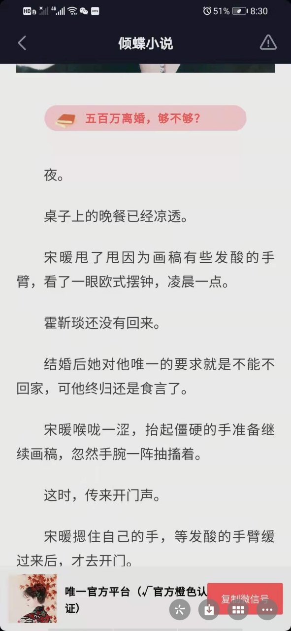 刚刚阅读完一本 爆推荐主角宋暖霍靳琰蔡思雨短篇现代小说 《宋暖霍靳