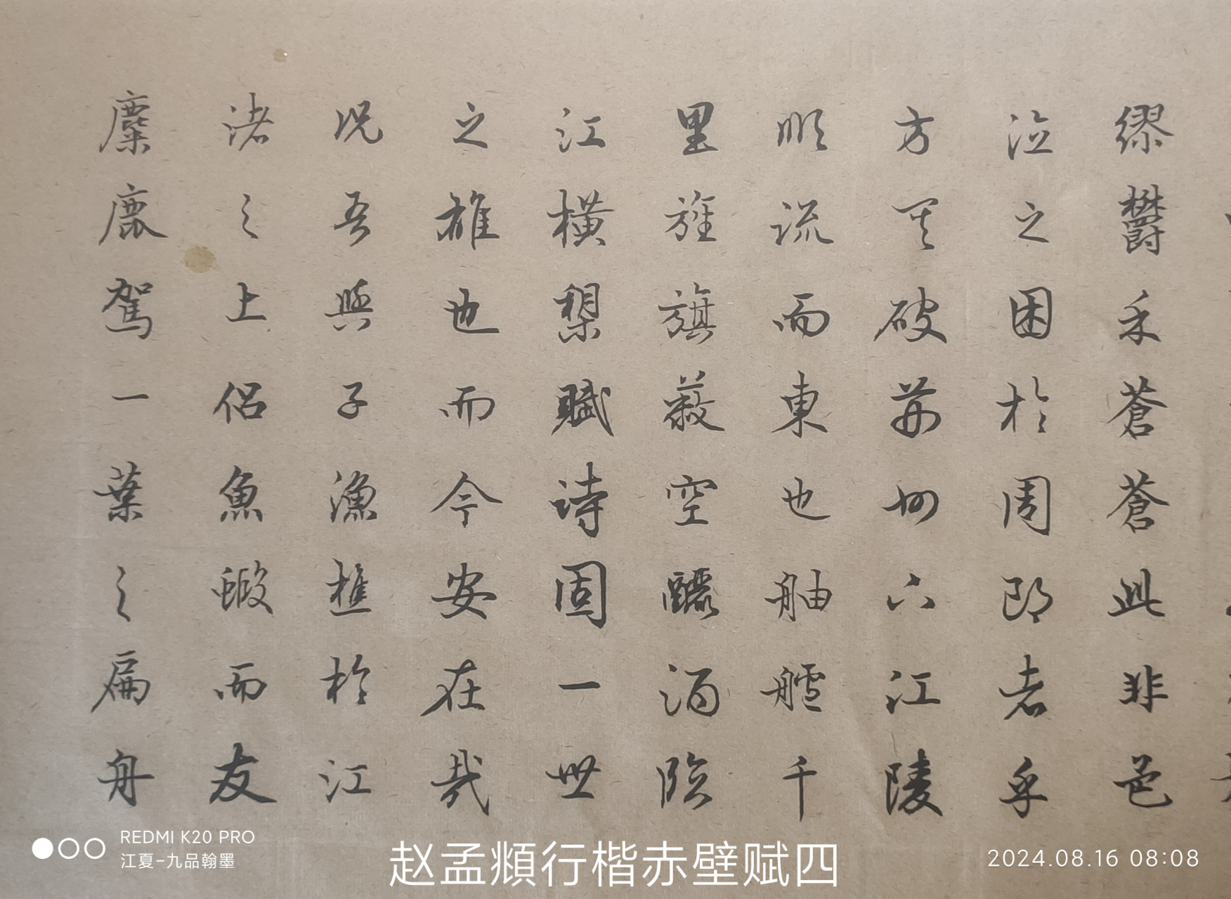 练习赵楷四至七节