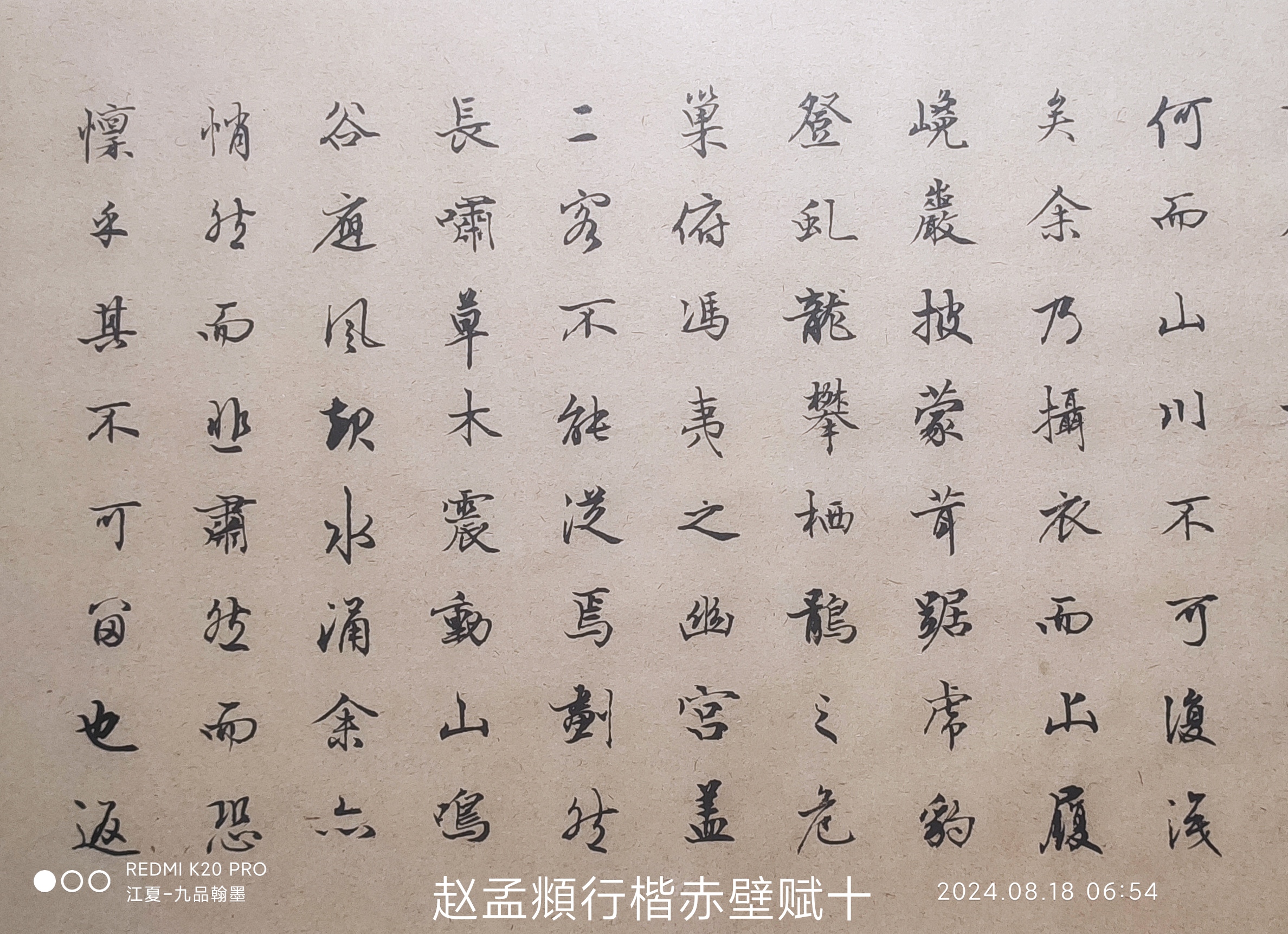 练习赵楷八至十二