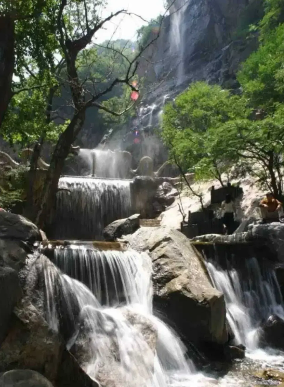 绵山风景区水涛沟图片