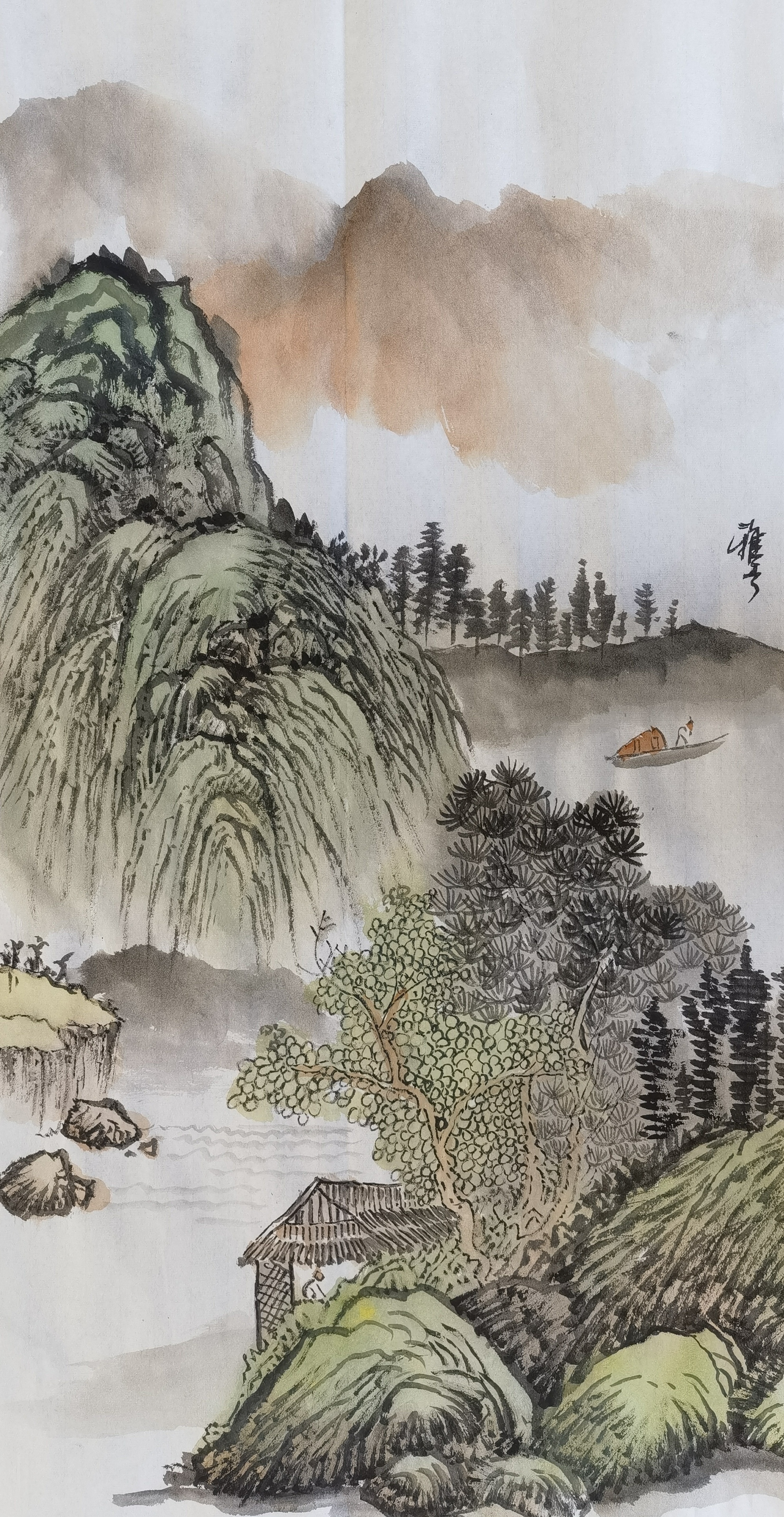 谢雅之,女生于1967年河北人,现居北京,当代著名山水女画家