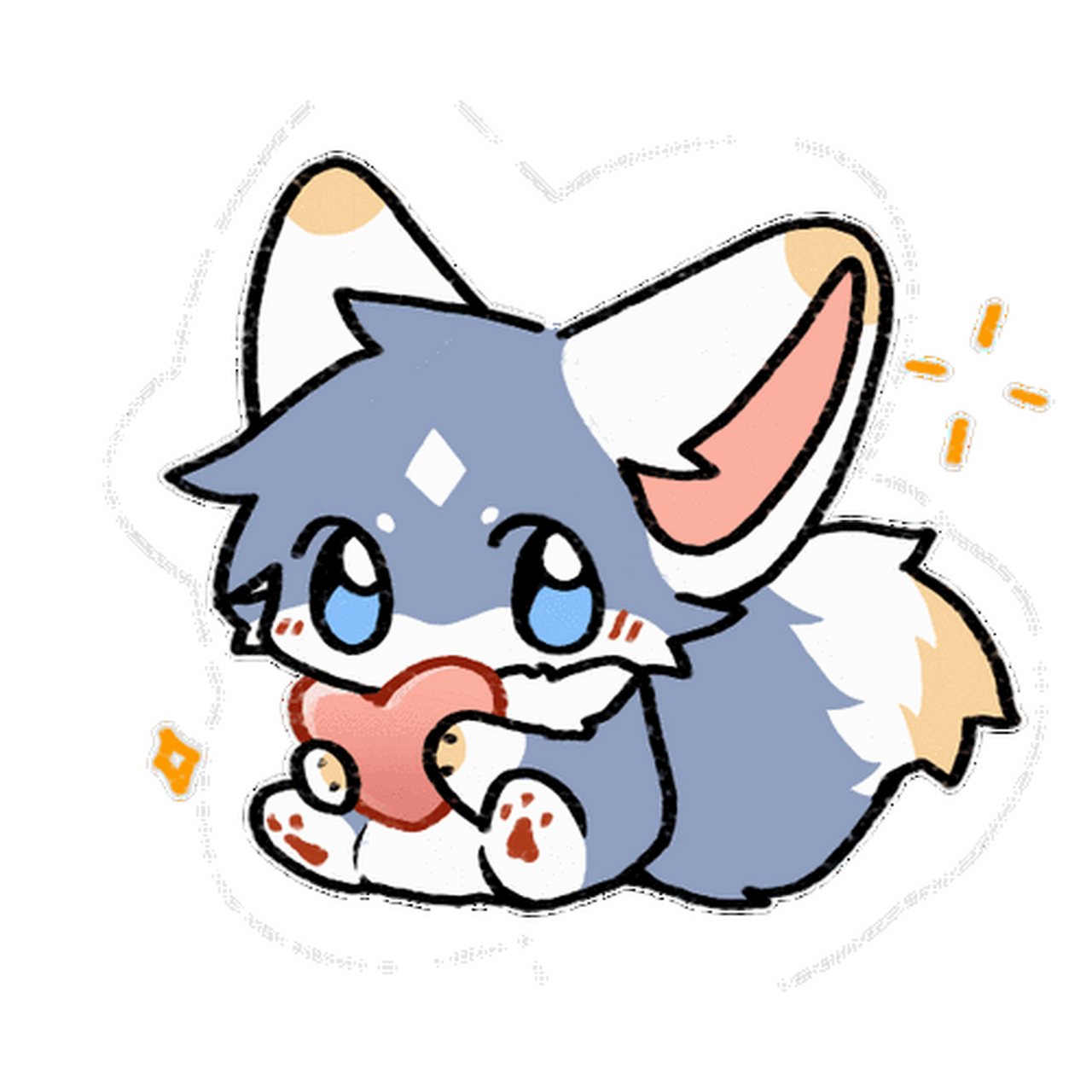 一只小狐狸[嘻嘻]#兽圈