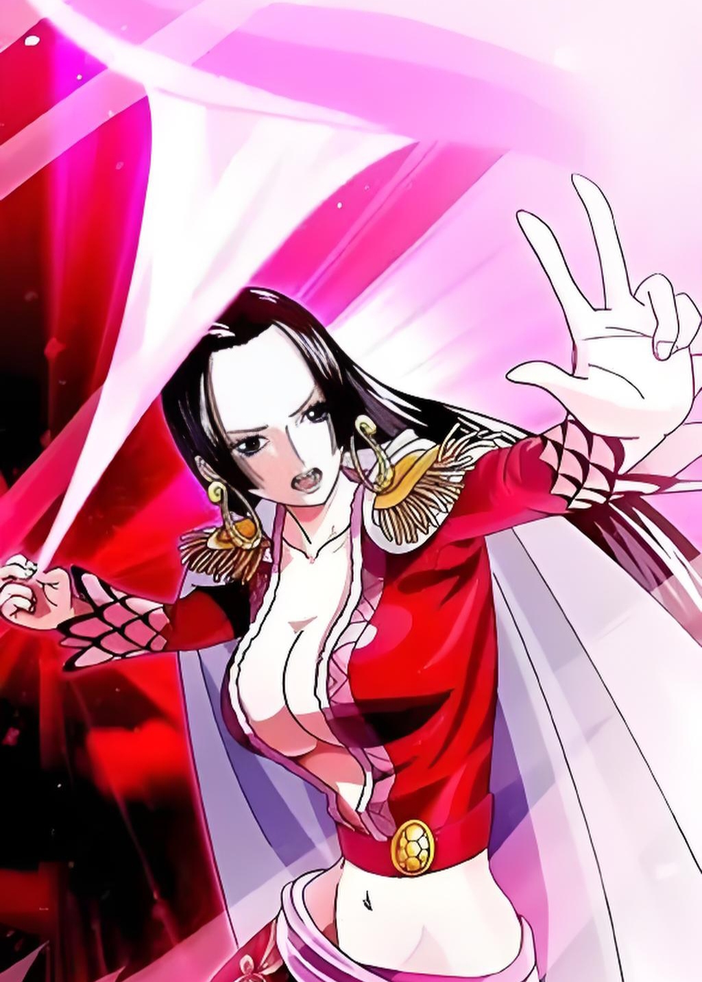 爱的力量:在海贼王里,她是世界上最漂亮的女人,她深爱着路飞,但是路飞