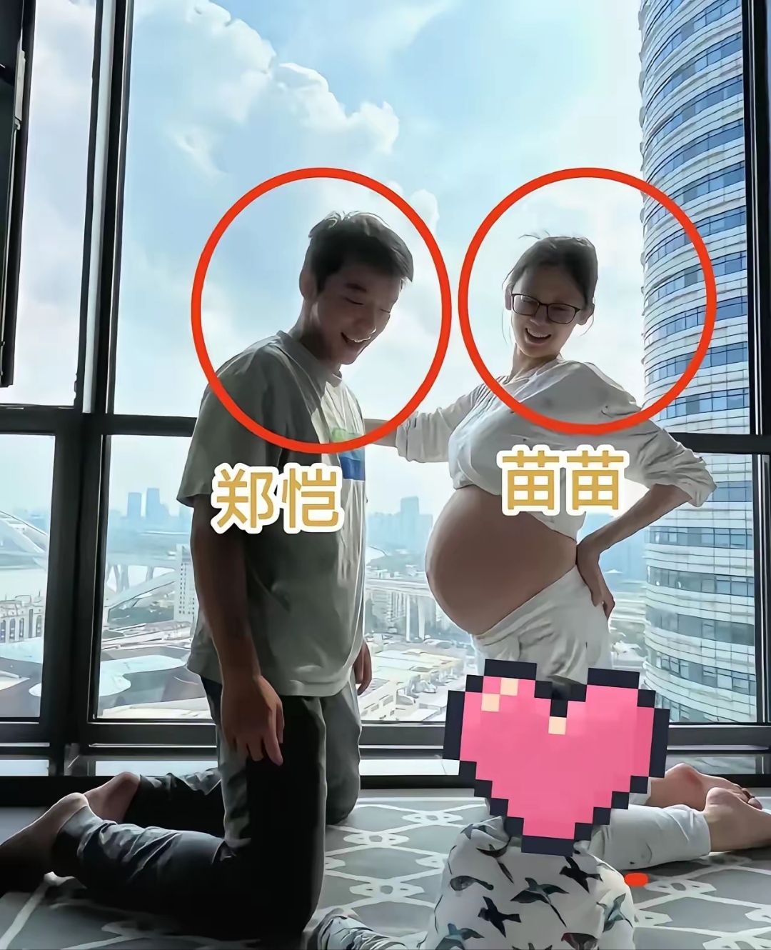 不得不说,郑恺这回家陪产,真是对家庭有担当,也期待苗苗顺利生产,郑恺