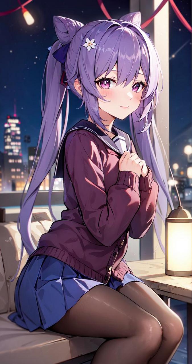 黑丝刻晴你喜欢那个[期待]#最喜欢的二次元人物# #二次元美图# #原神