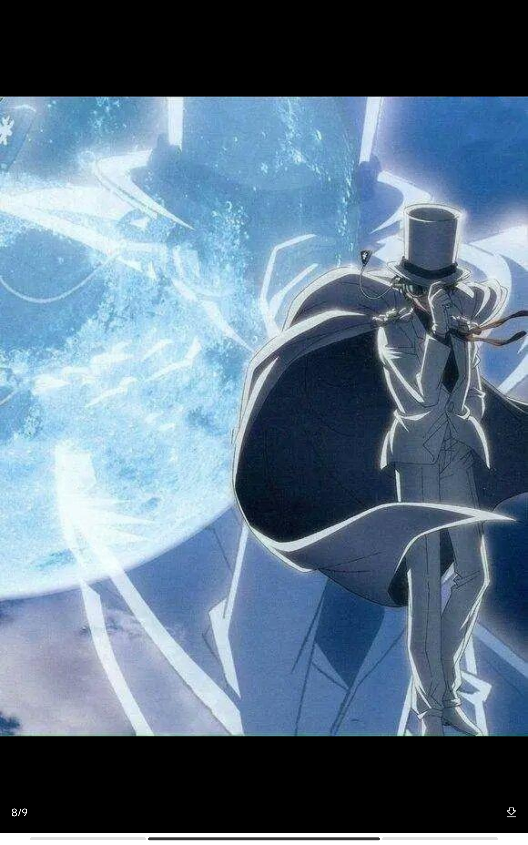 每个星辰都是一个未解的谜,怪盗基德,你是夜空中最亮的星