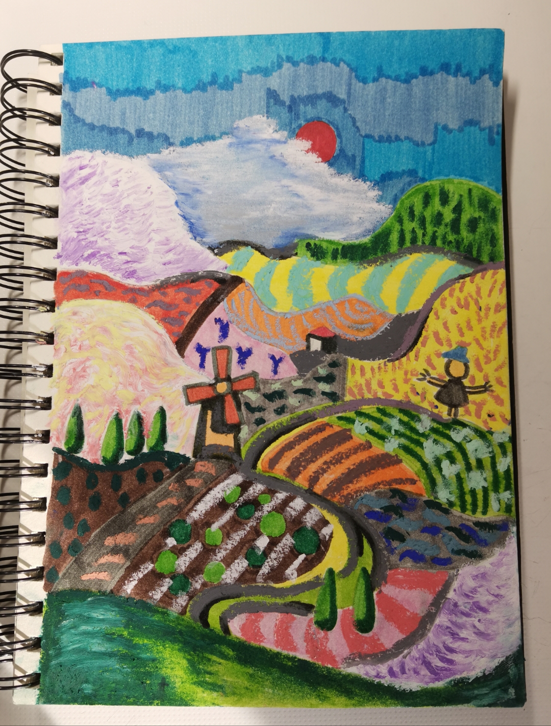 幸福 那幸福的闪电告诉我的 我将告诉每摇陡椿畹耐恋亍凡 画手绘作品