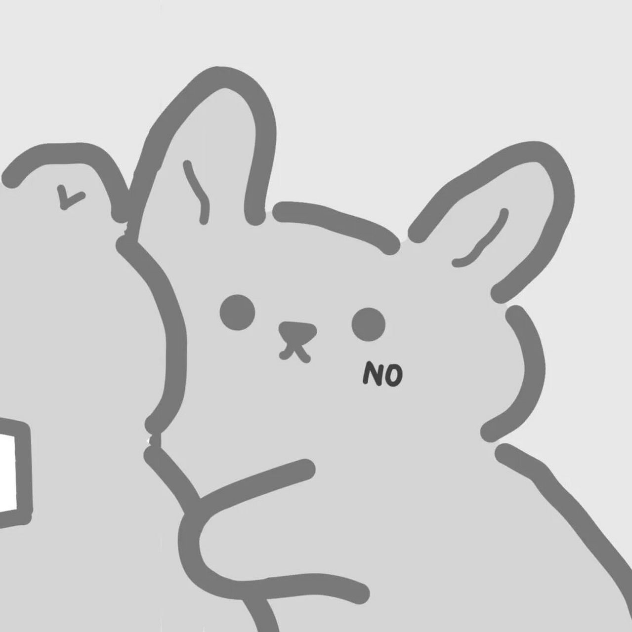 #情侣头像# 之我和我的对象都不是人[滑稽]