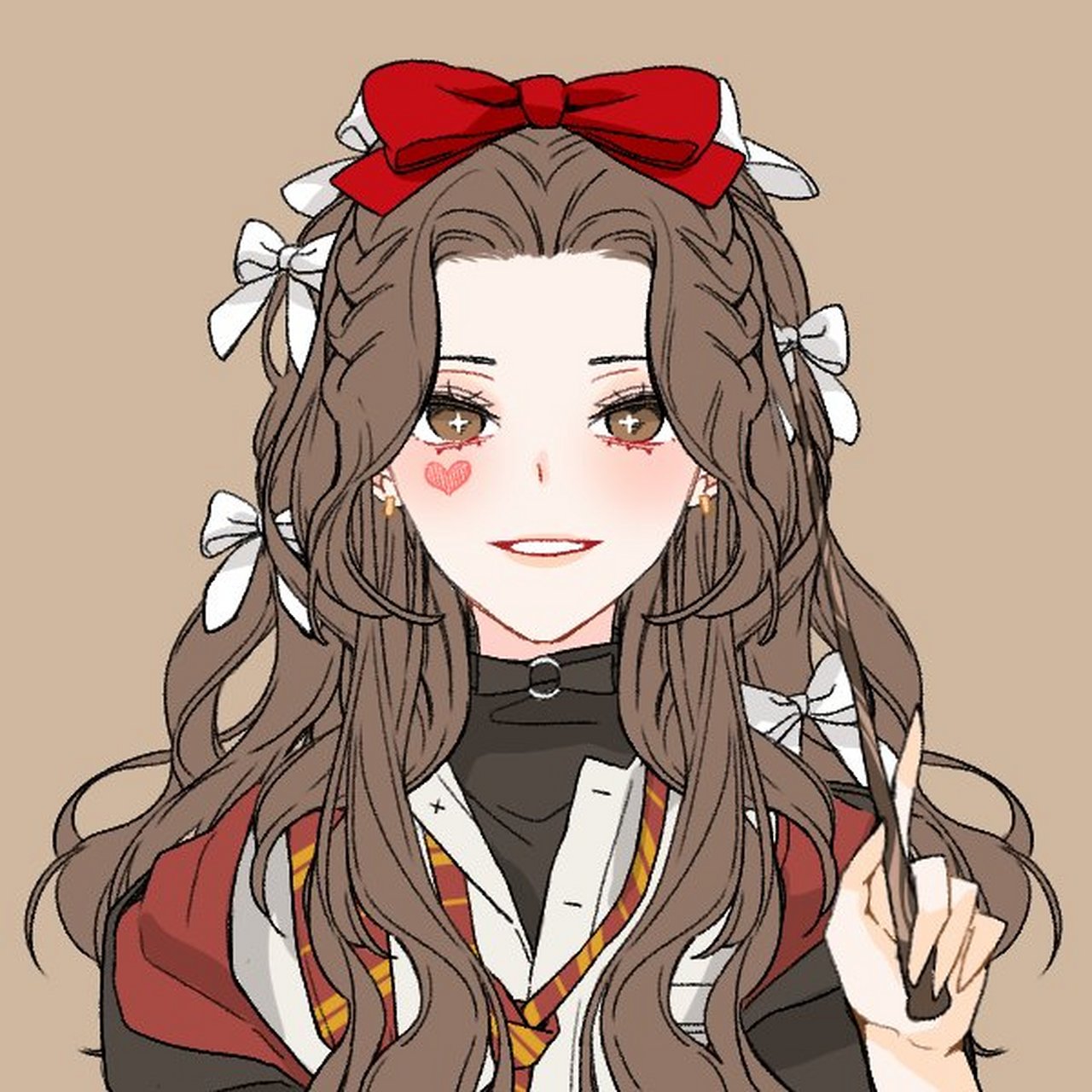 霍格沃茨头像 #动漫头像# 霍格沃茨四大学院的头像～ 图一格兰芬多 图