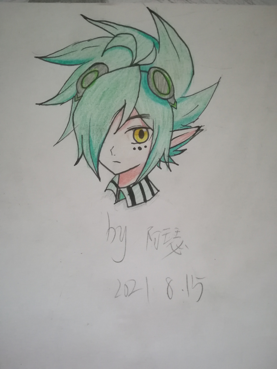 凹凸世界##绘画#  维德生日快乐