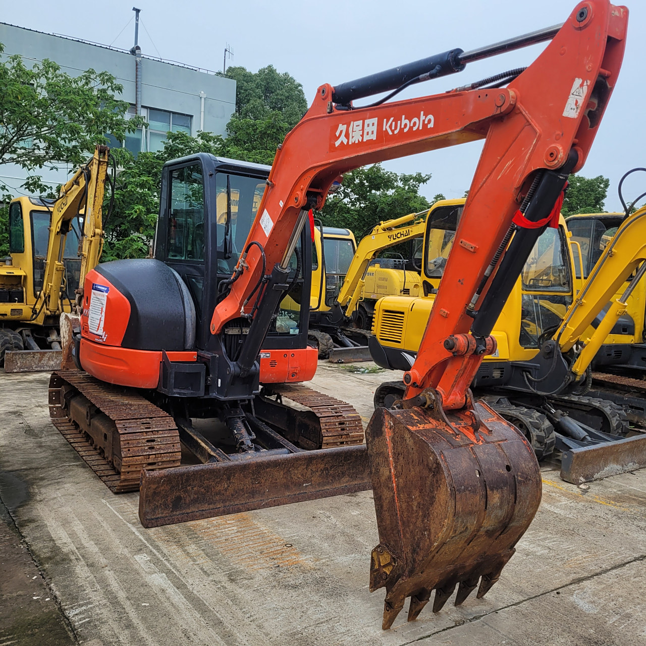 久保田60挖掘机履带式小挖机#挖掘机# #小挖机# #小型挖掘机