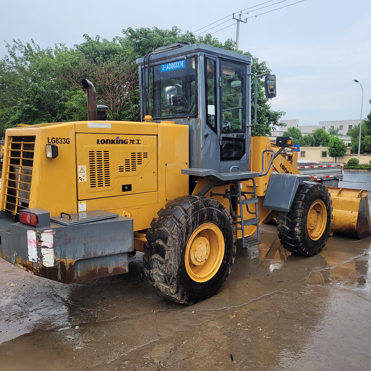 龙工833g加长臂轮式装载机铲车#装载机# #铲车