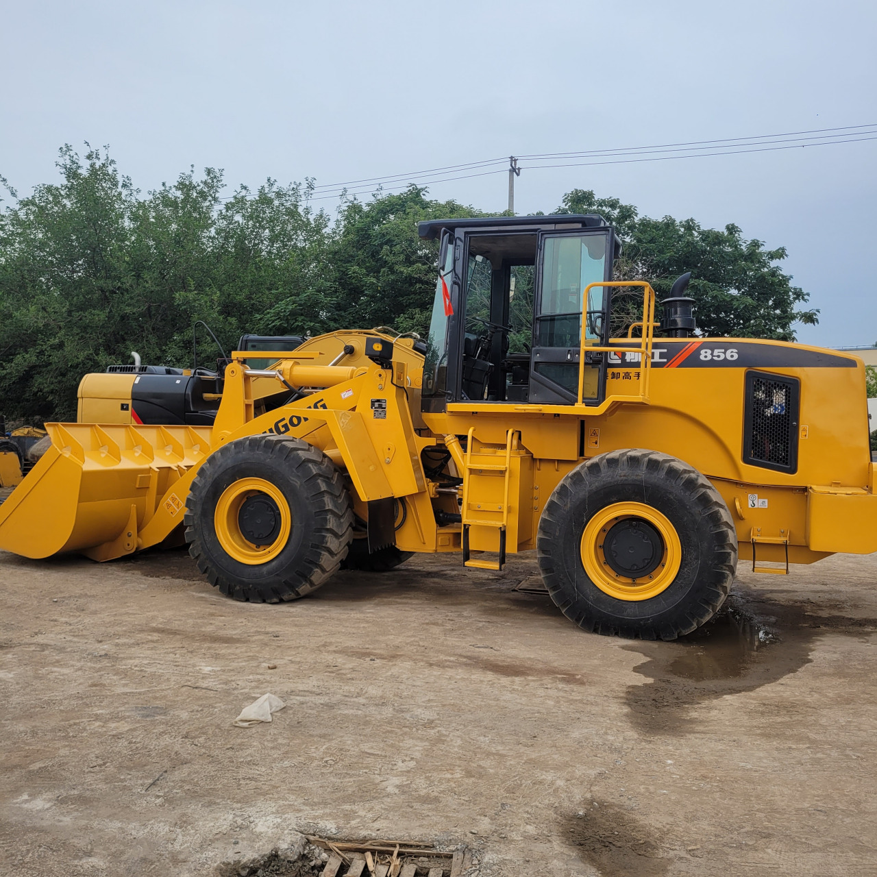 二手柳工856装载机二手50轮式铲车