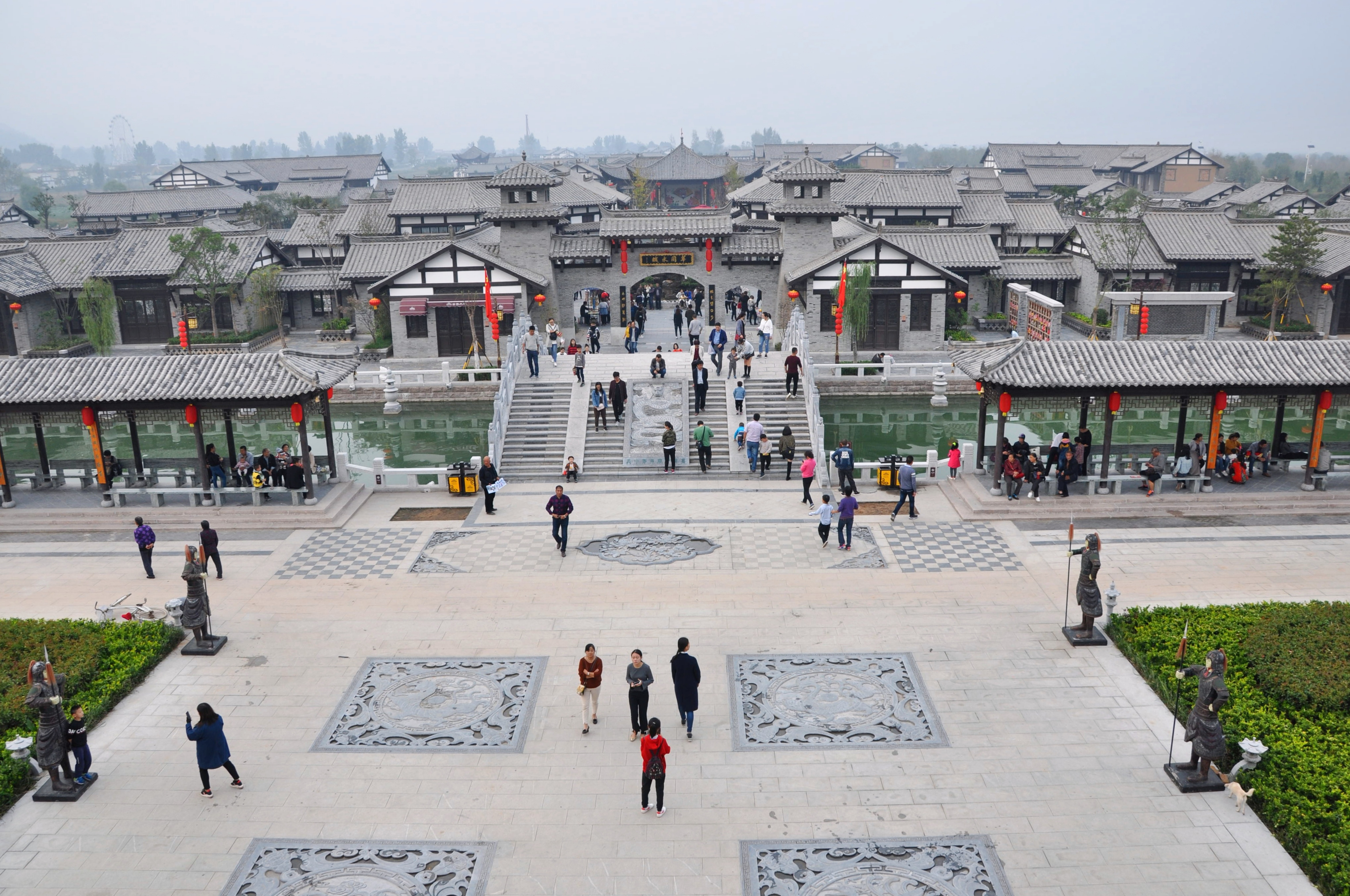 洽川风景名胜区,位于陕西省合阳县城以东20公里的黄河之滨,景区内的