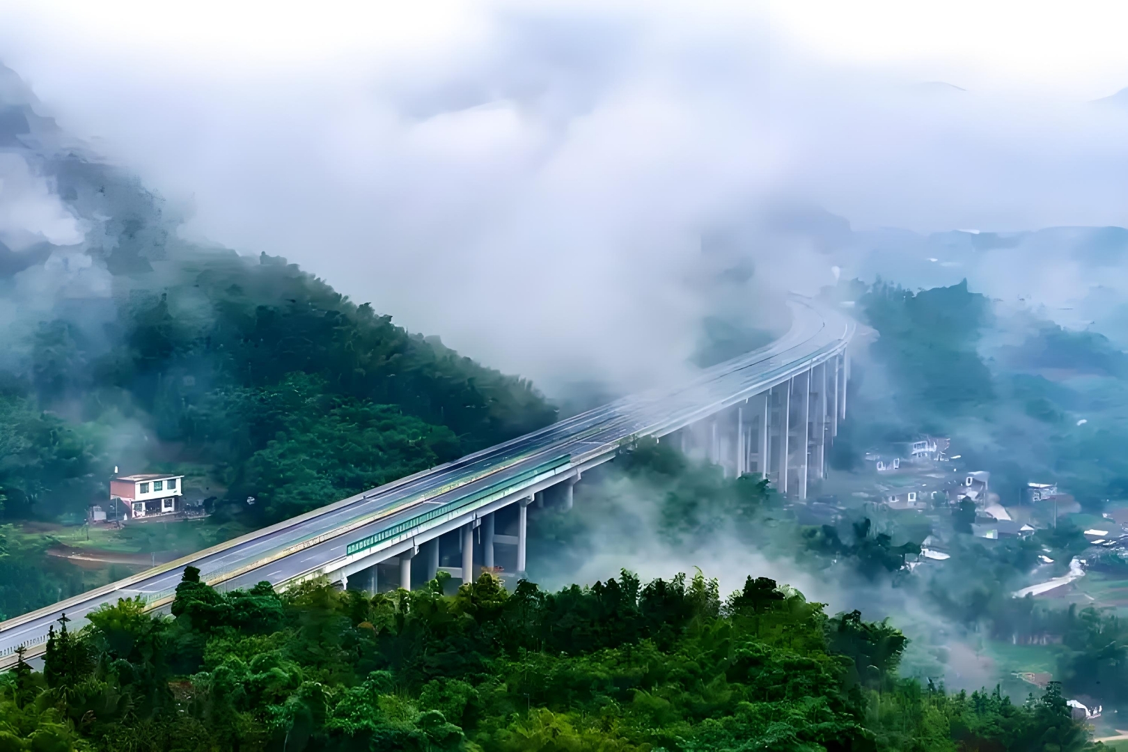 截至2024年,全球高速公路里程最多的十个国家,中国几乎是其它国家的
