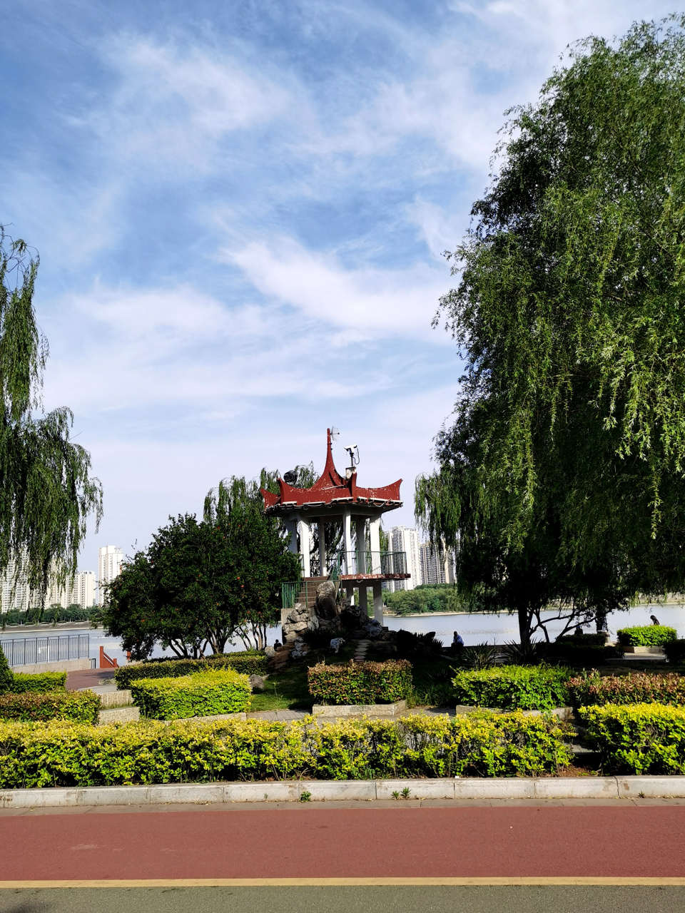 玩转小众旅行地# 洛阳洛河南北两岸的洛浦公园始建于上世纪九十年代