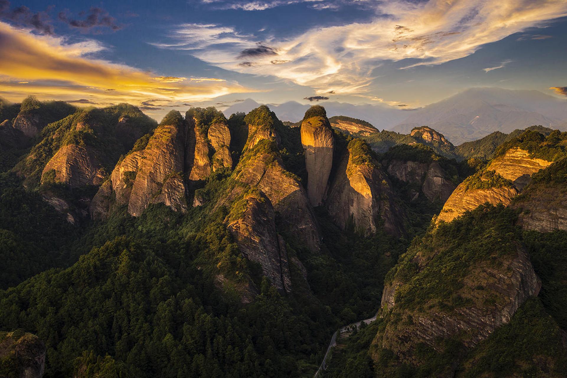 衡山著名景点图片