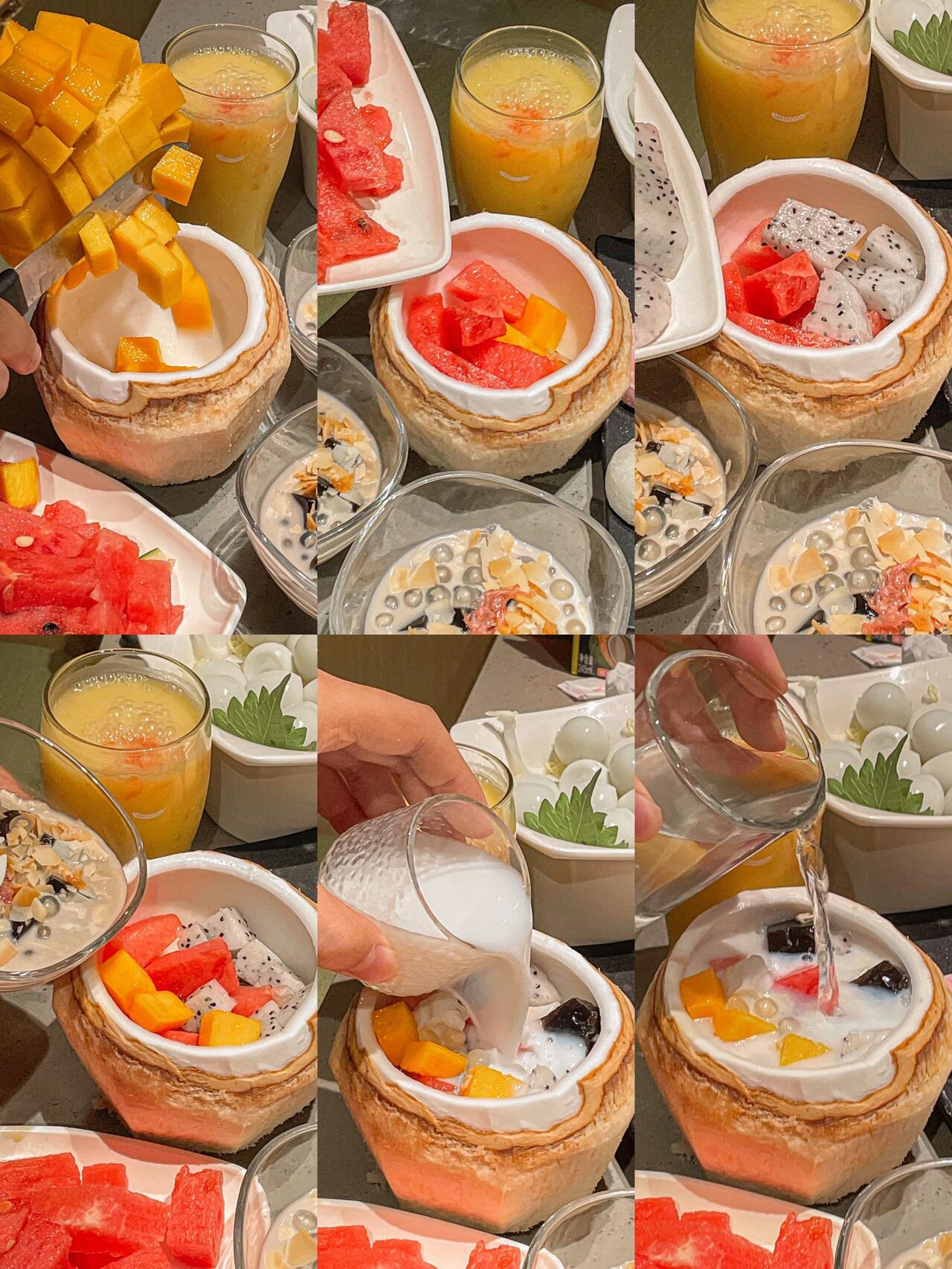 海底捞的椰系甜品好吃哭了巨巨巨好吃