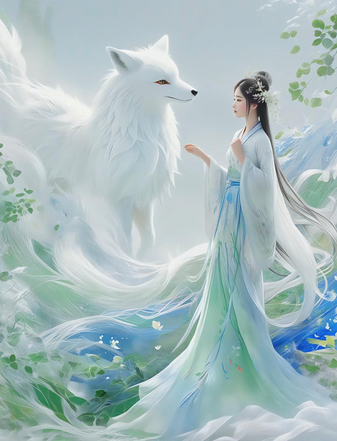狐仙仙气飘飘这也太好看了