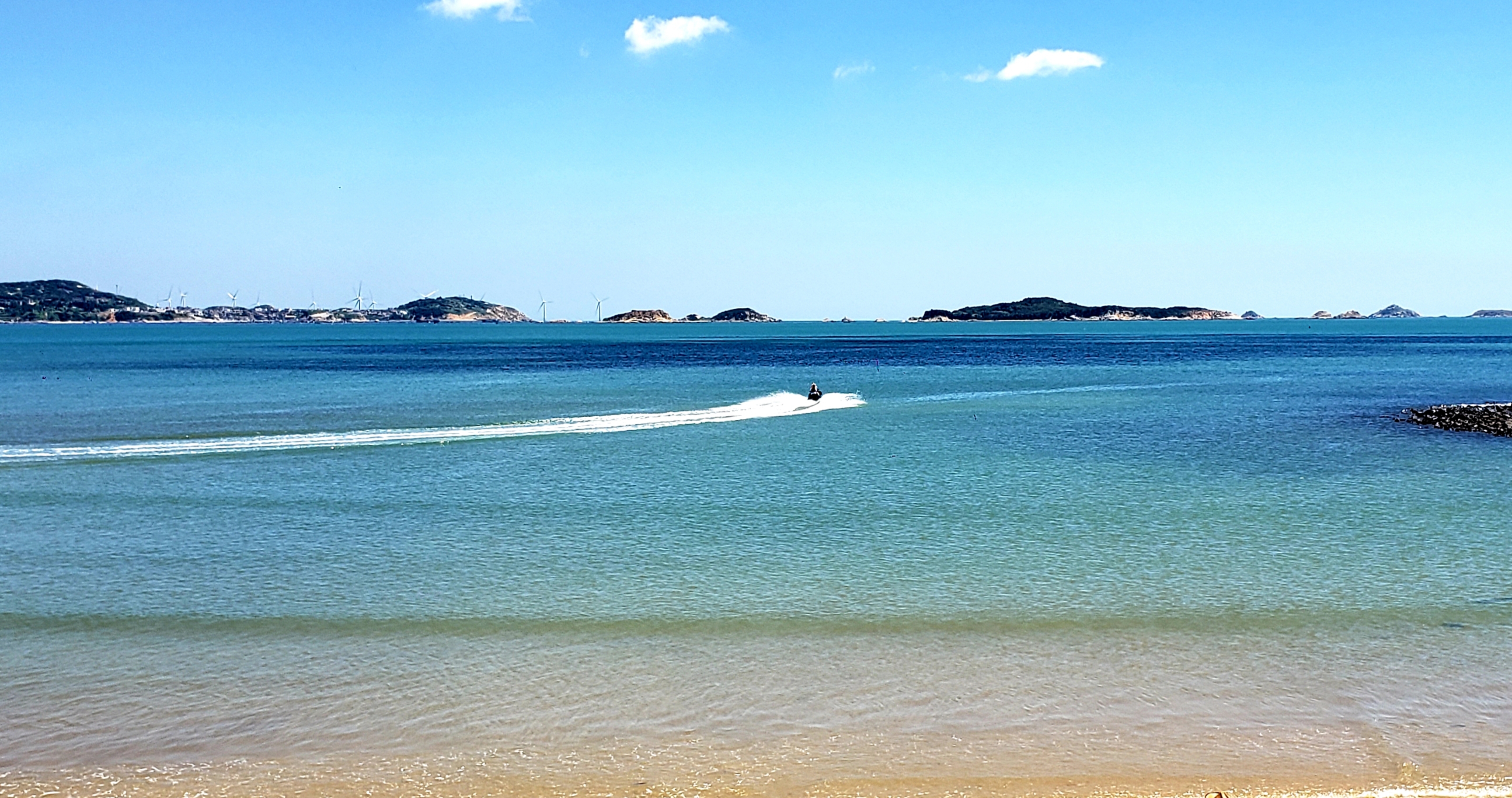 福州平潭自驾北线环游之二:长江澳海滩动图集.