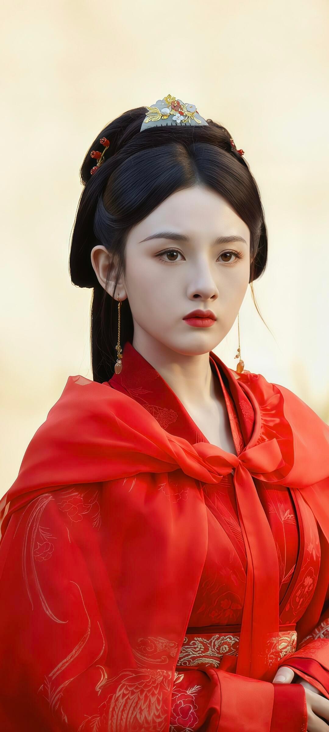《折腰》里,宋祖儿的一身红衣实在是美翻了,真的把古言里倾城绝色的