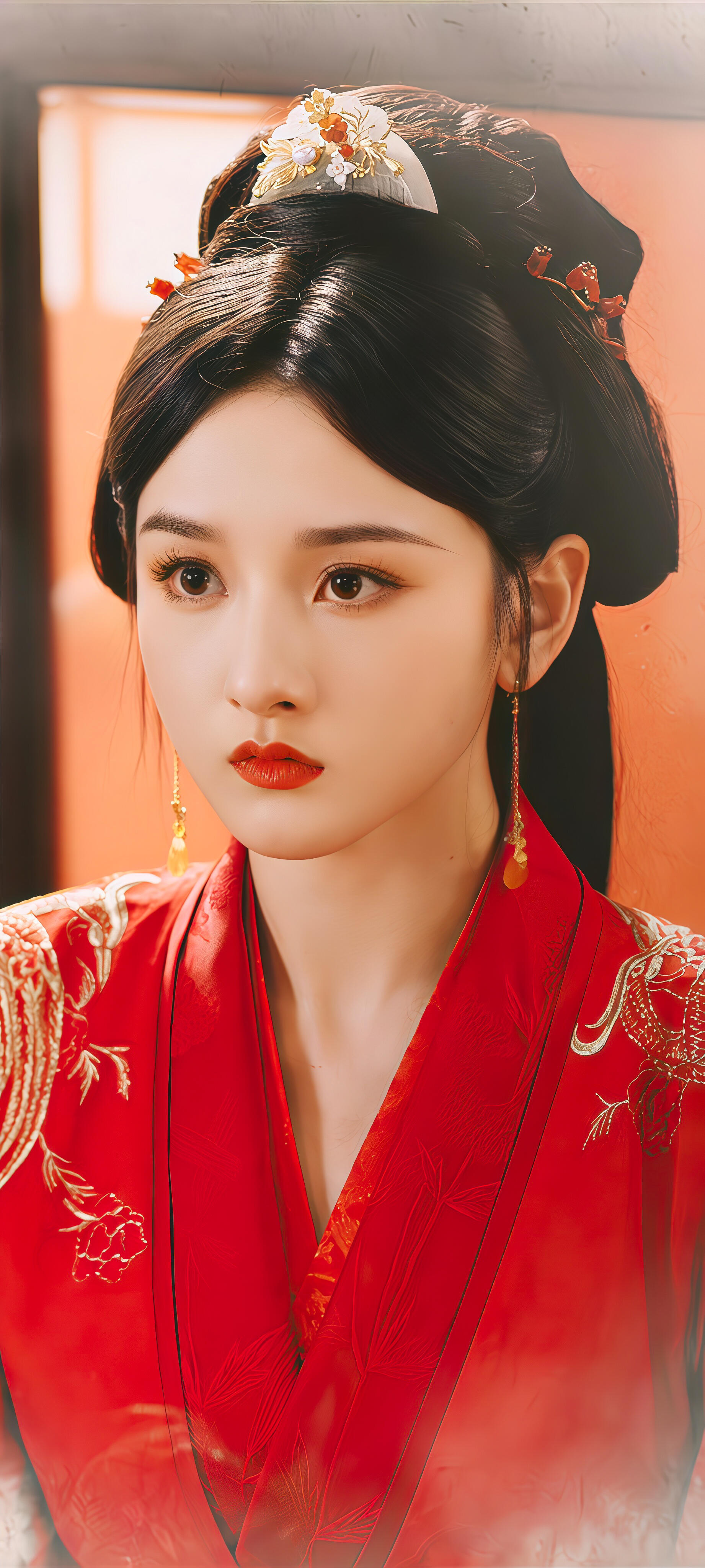 《折腰》里,宋祖儿的一身红衣实在是美翻了,真的把古言里倾城绝色的