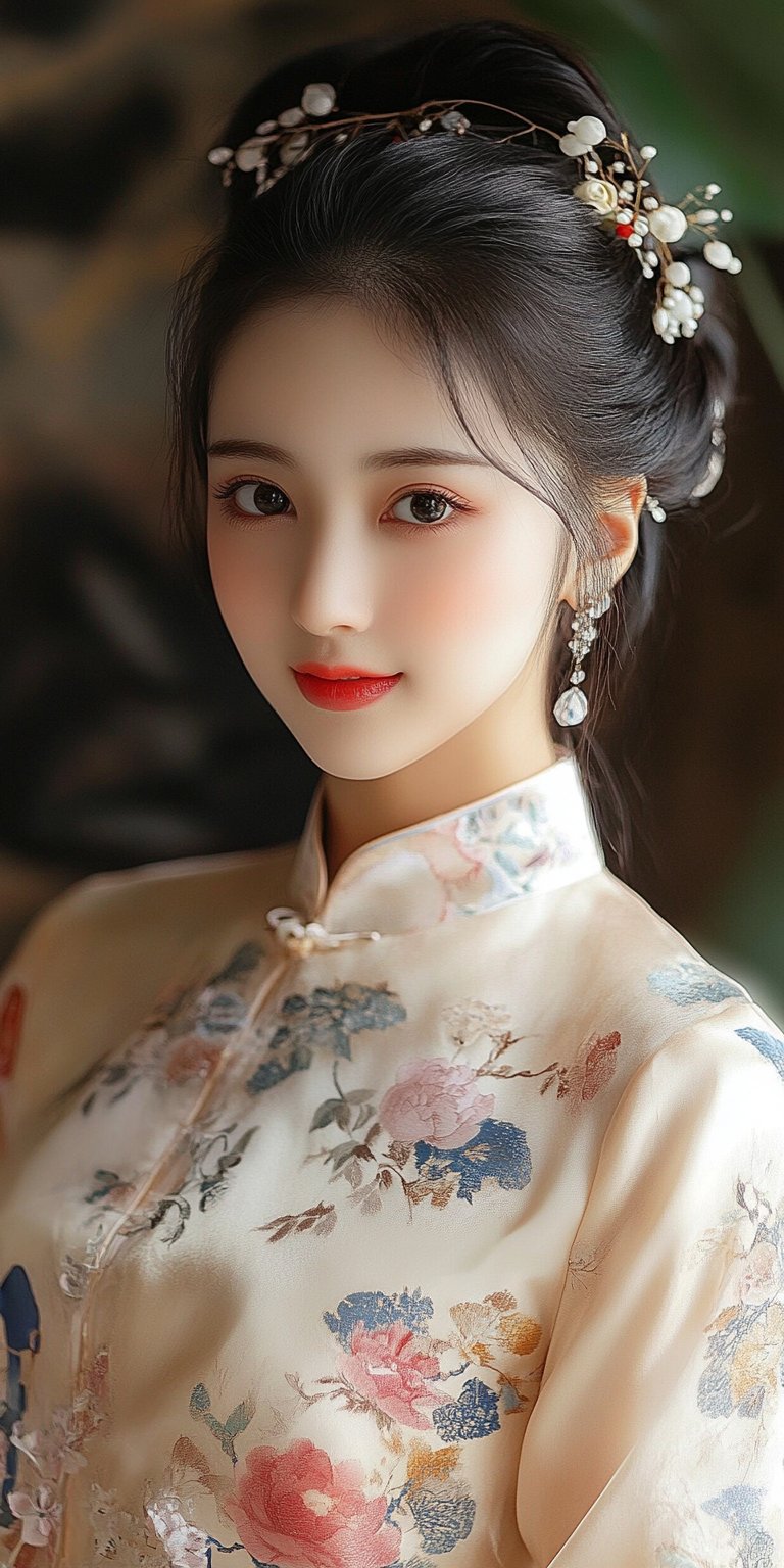 国风美永不过时#古装# #古典美女# #手机壁纸# #清纯甜美女孩# #国风