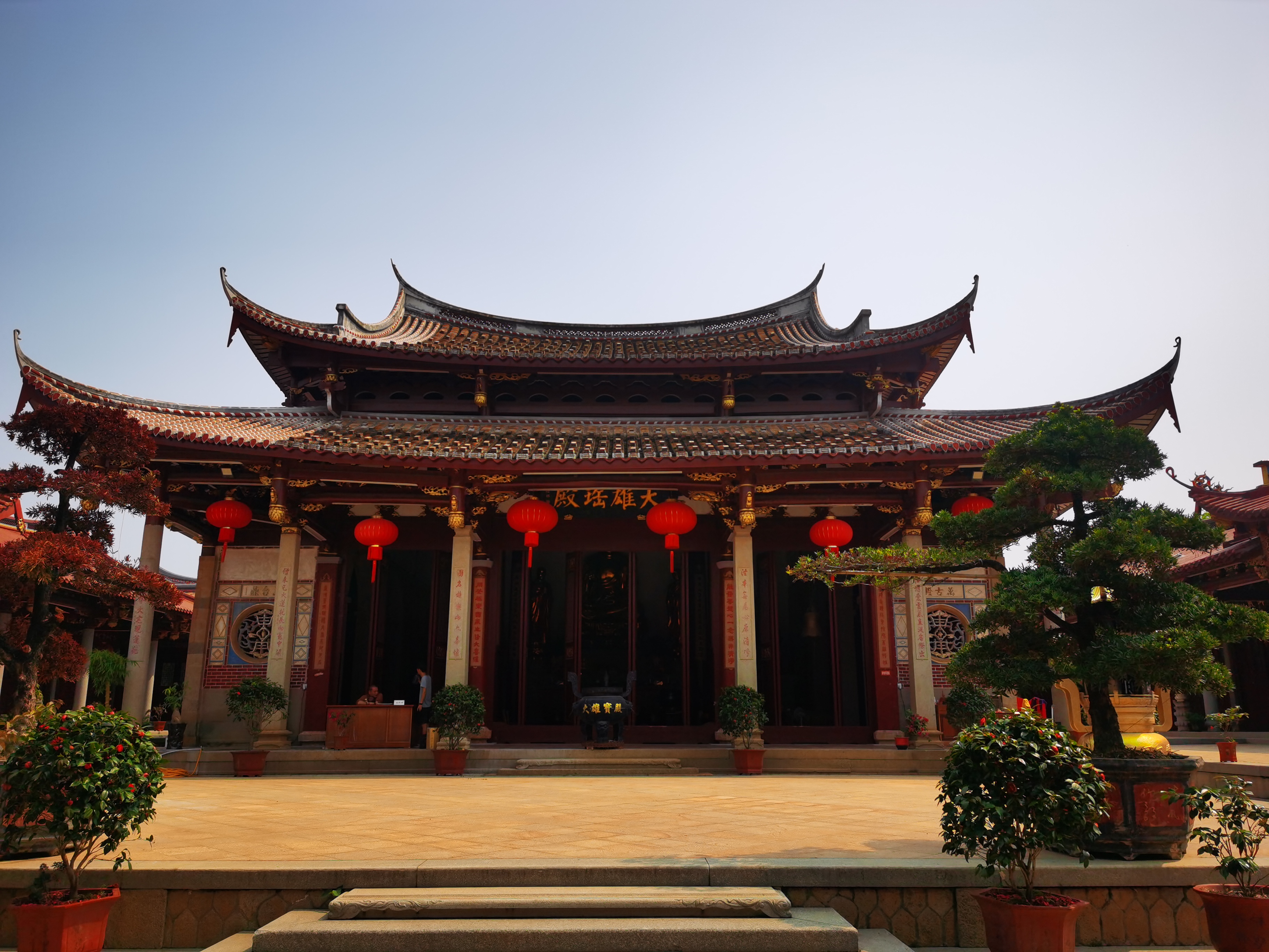 莆田市涵江区国欢寺公园,是涵江的一座古寺,也是一座名寺,最近从新