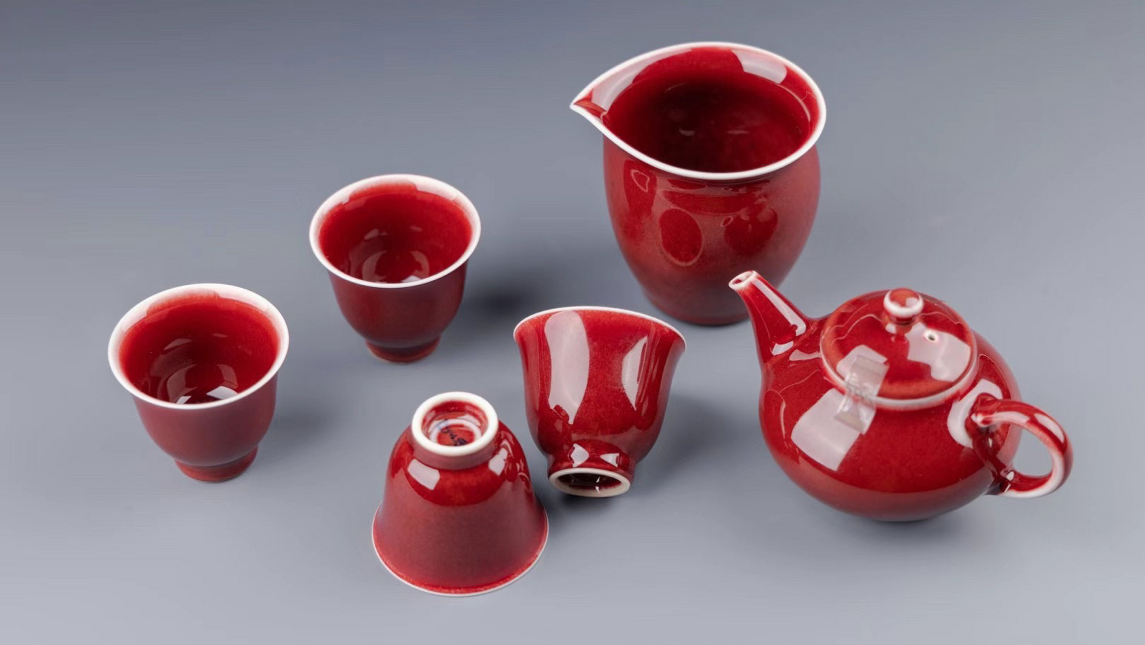 晓芳窑郎窑红茶具套组欣赏