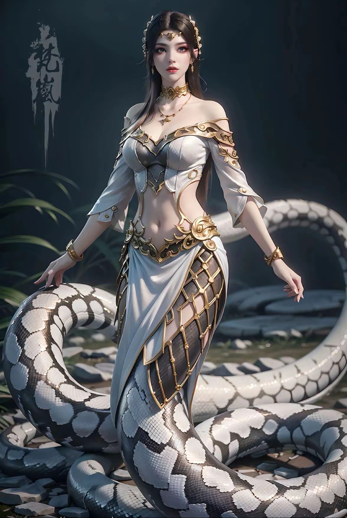 国漫# #动漫# #美杜莎女王# #斗破苍穹# 蛇人族首领,美杜莎女王!