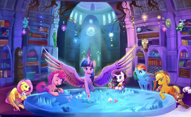 小马宝莉真的很受欢迎,建议大家有时间看一看,不过不要看太久,休息一