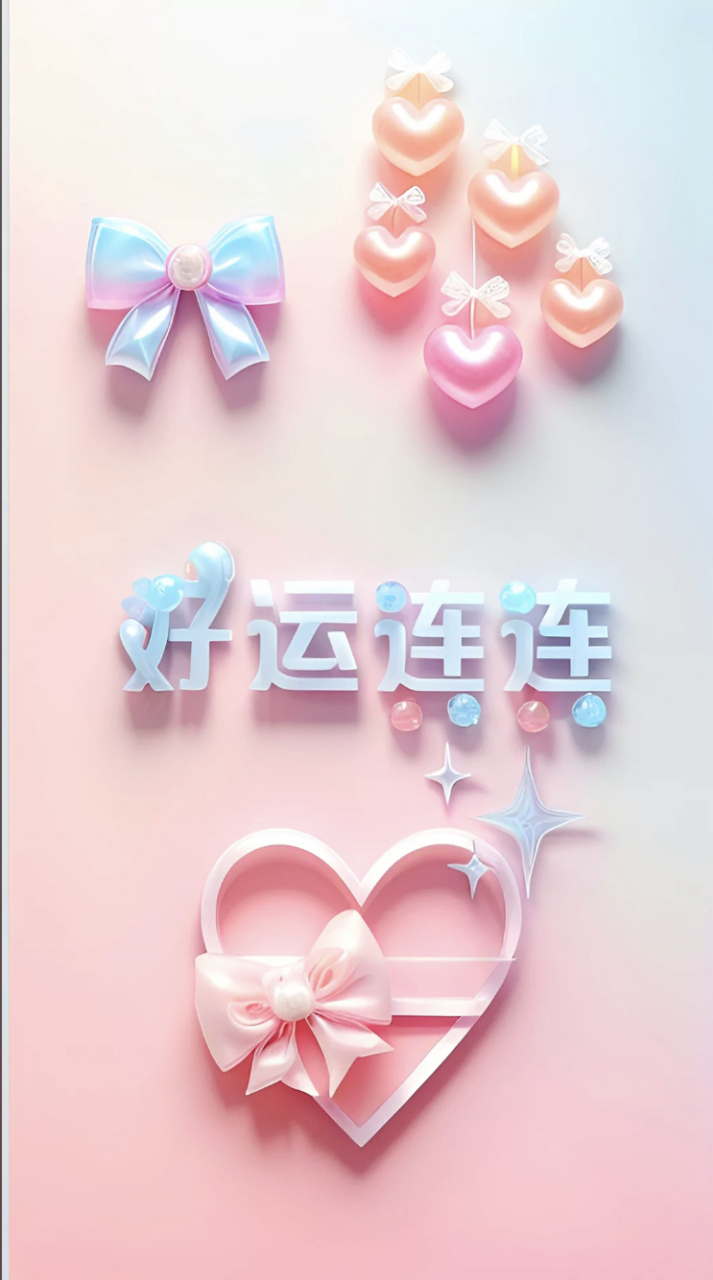 分享治愈系祝福壁纸:让你的每一天都充满福气和好运#祝福# #壁纸