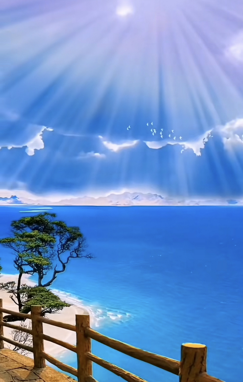 97  眼前这片湛蓝的大海,真是美到令人窒息!