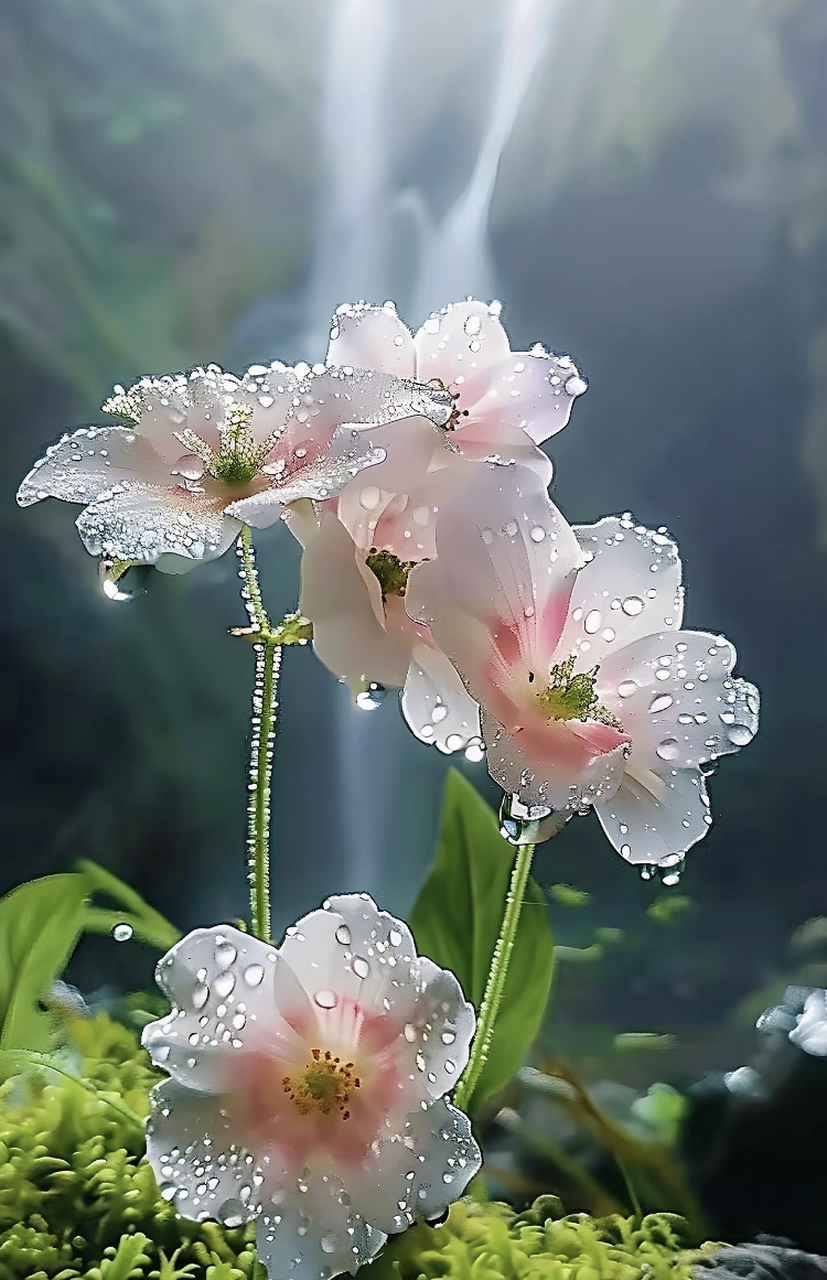 分享唯美治愈的花图片:每一朵花的盛开,都在演绎着一份精彩,生动了