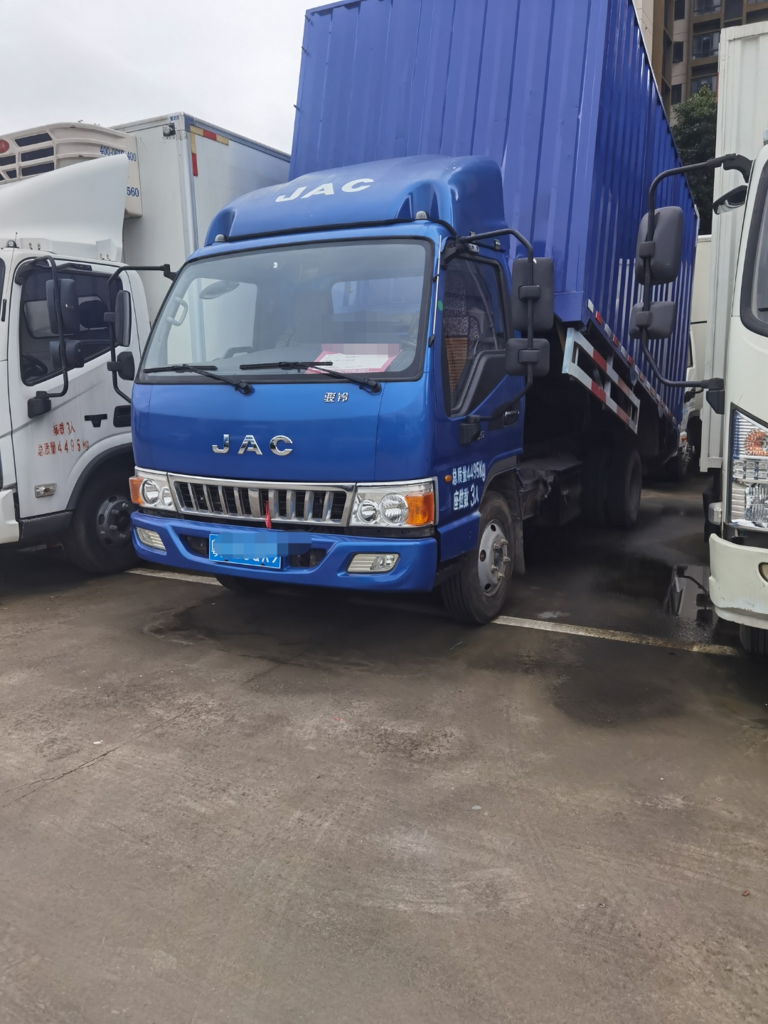 江淮骏铃四米二自卸车 130匹 2米三的内宽 粤a牌照 平价出售 21年7月