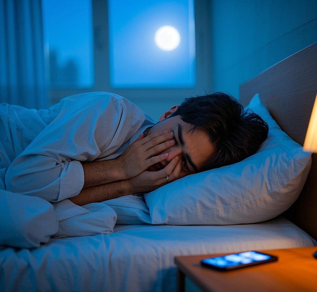 《心事与失眠的对抗:让心灵在黑夜中寻得安宁》 凌晨,城市陷入寂静,我