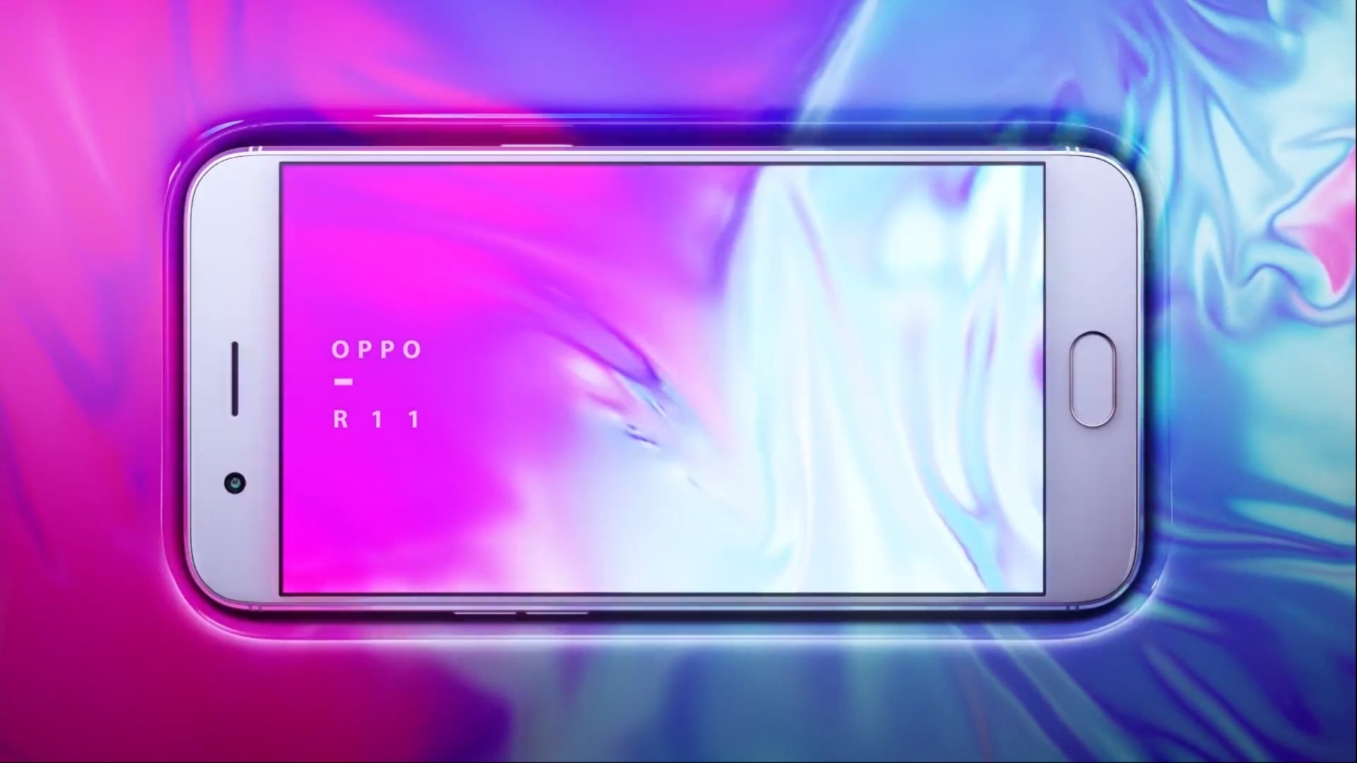 oppo r11白色手机