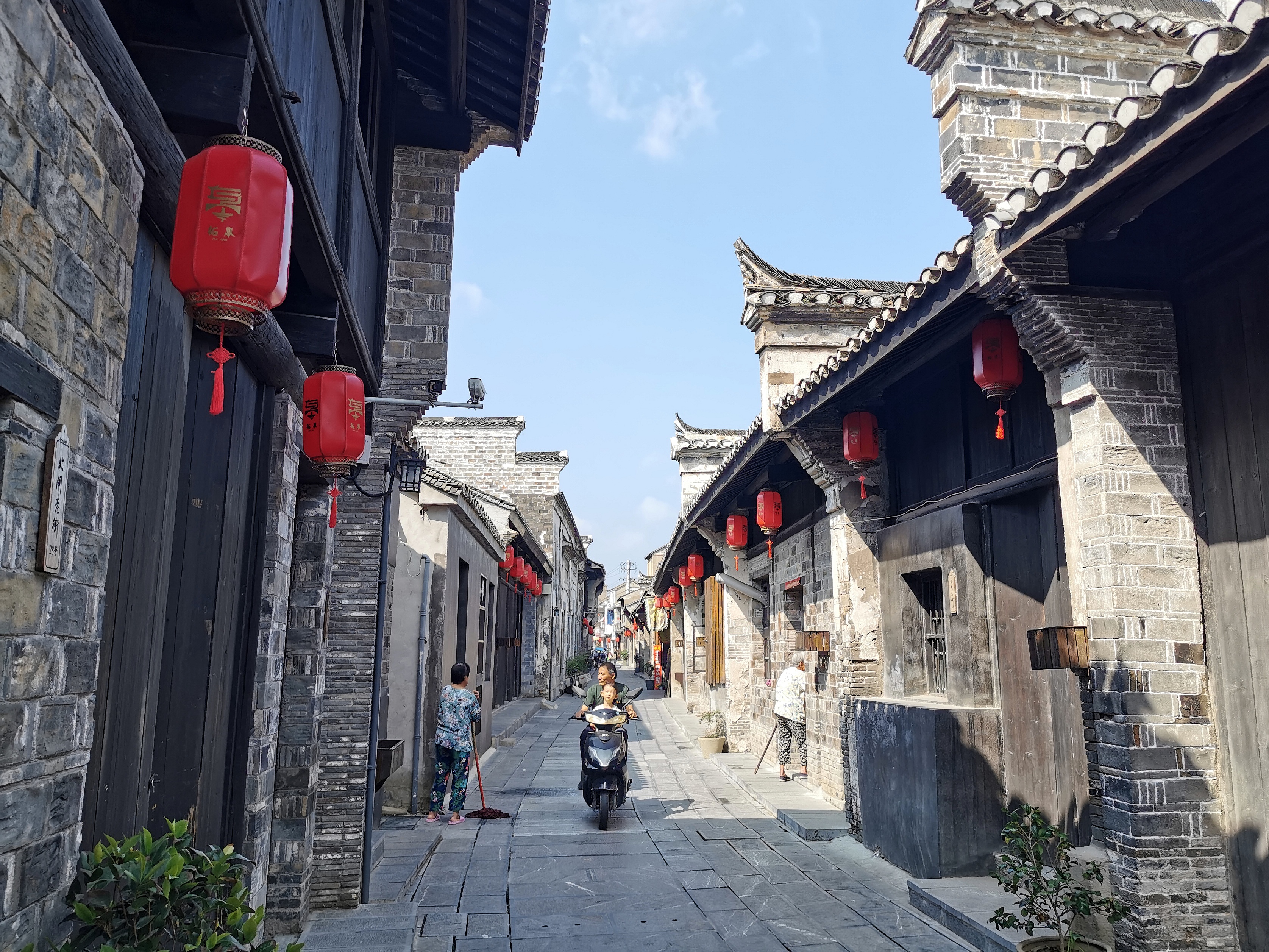 游巢湖柘皋古镇北闸老街(一)