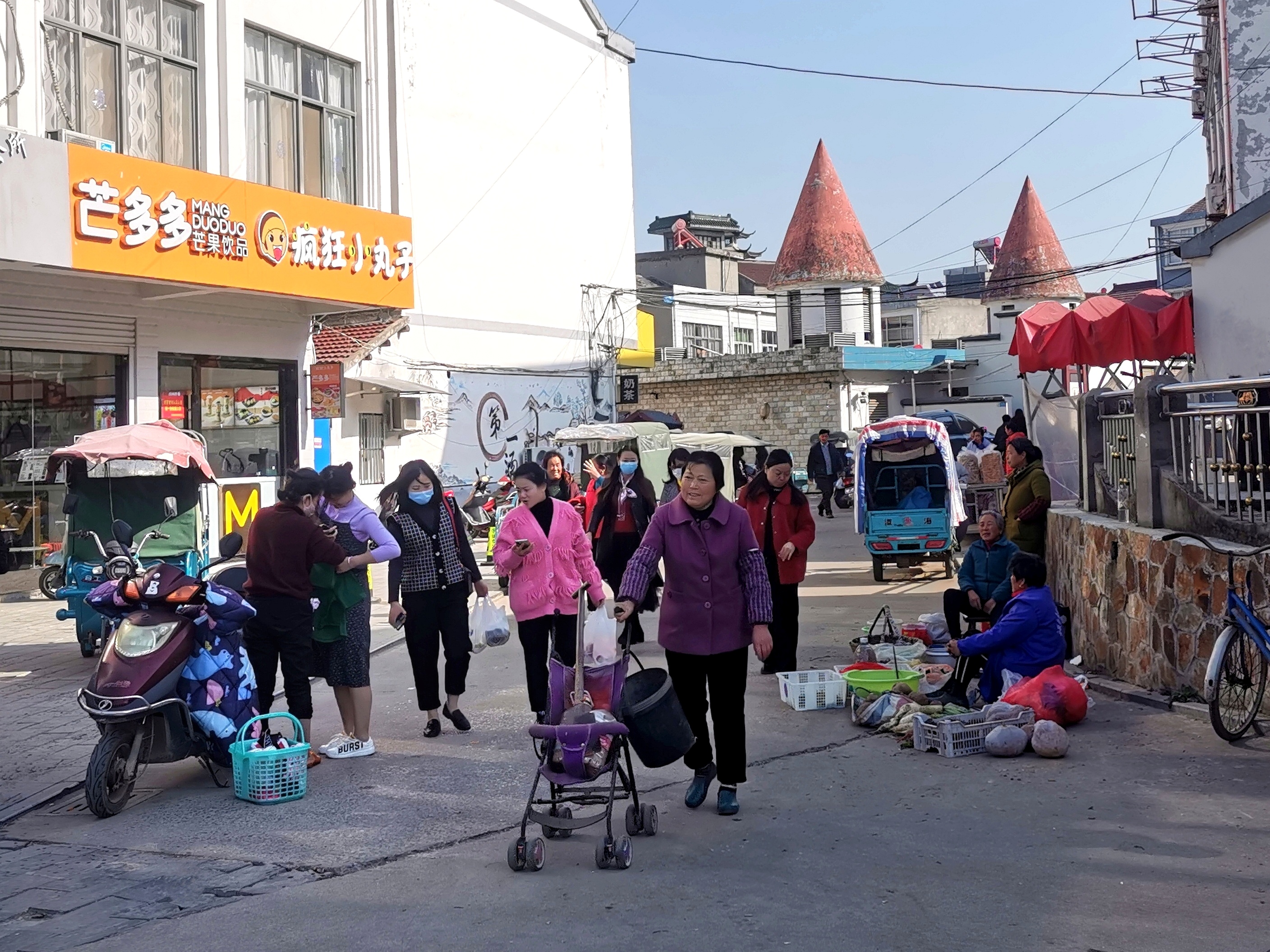 和县香泉老街图片