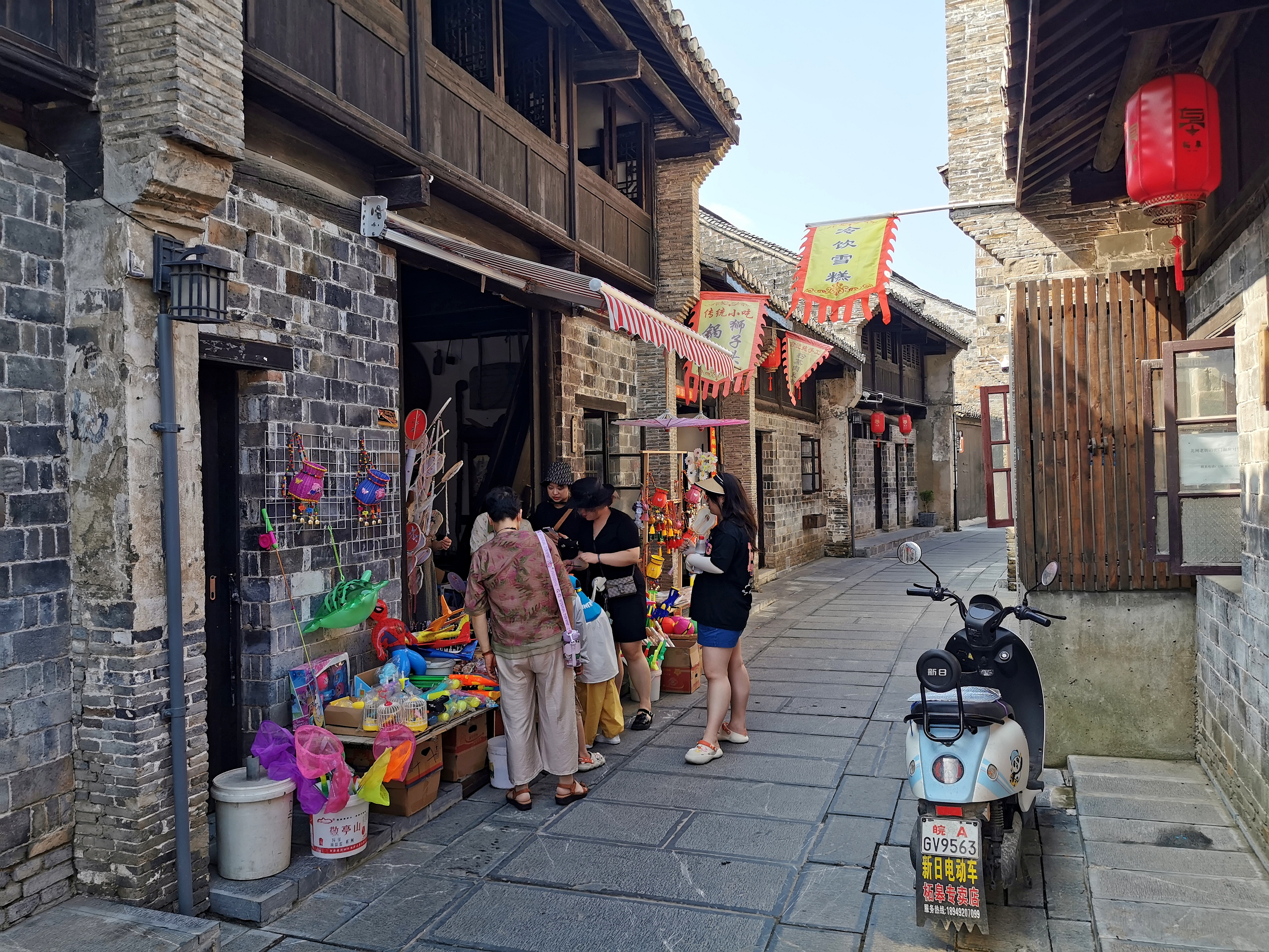 游巢湖柘皋古镇北闸老街(一)