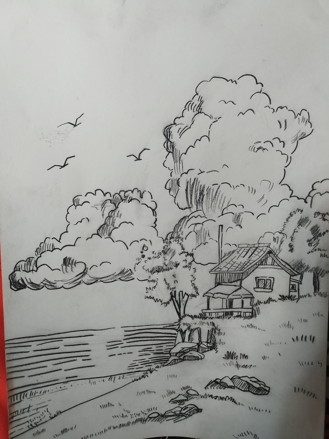 速写风景