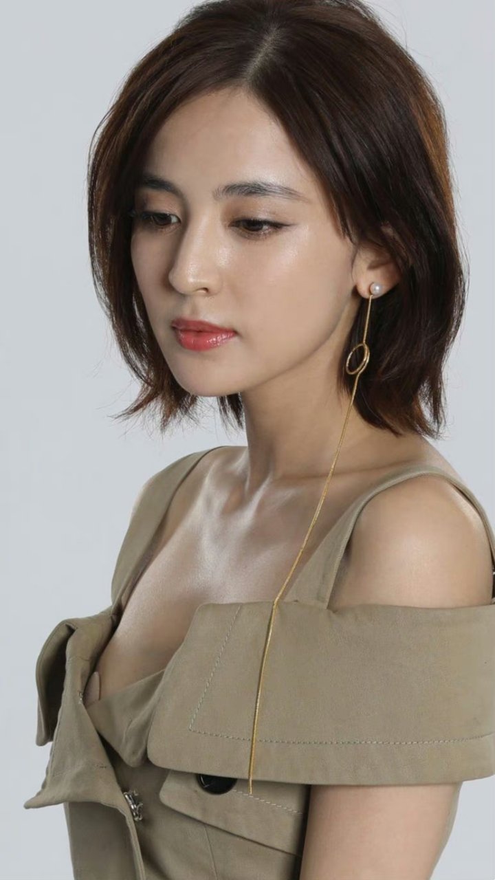 古力娜扎吊带裙