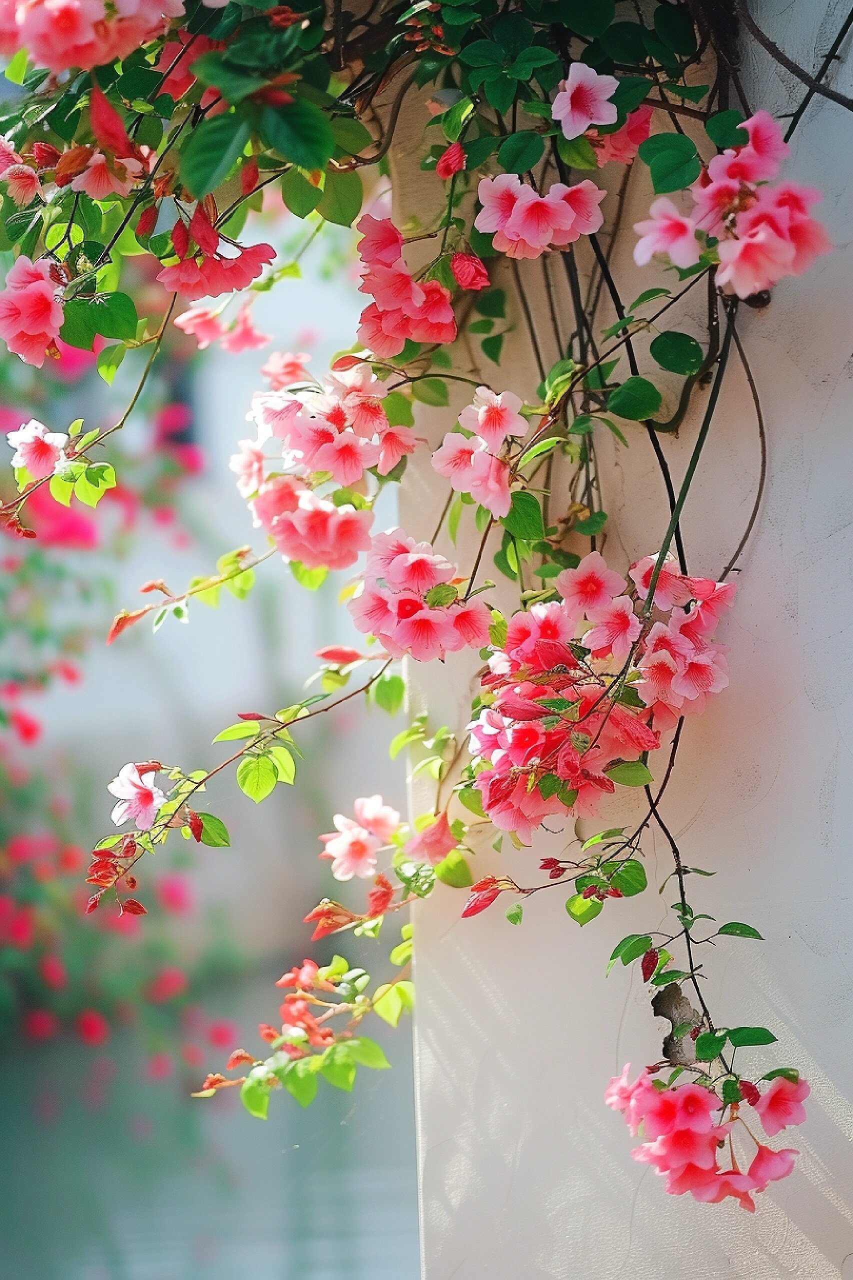 它们娇艳欲滴,散发着迷人的香气,让人忍不住想要靠近,沉醉在这份美丽