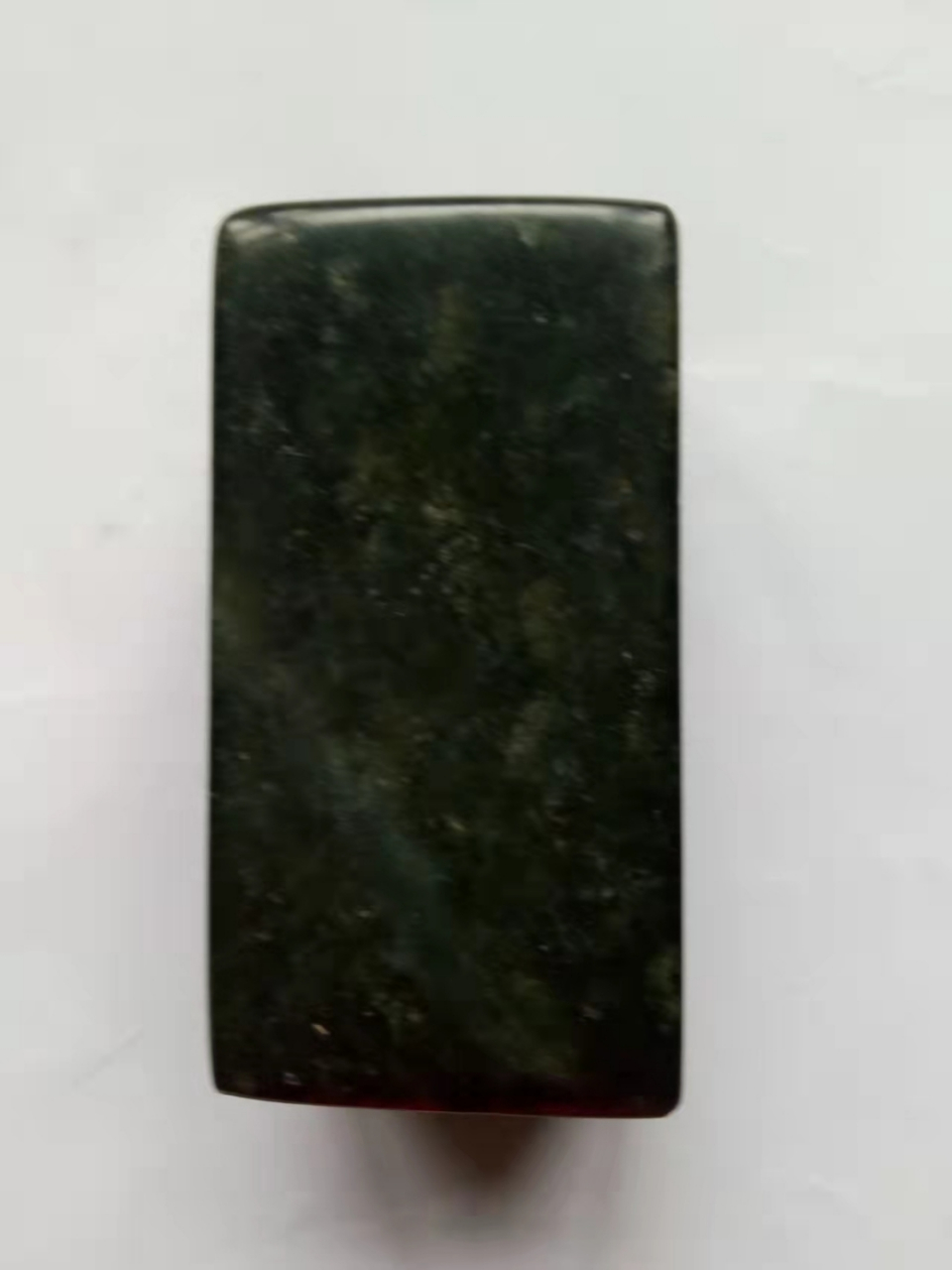 寿山艾叶绿.老印章.