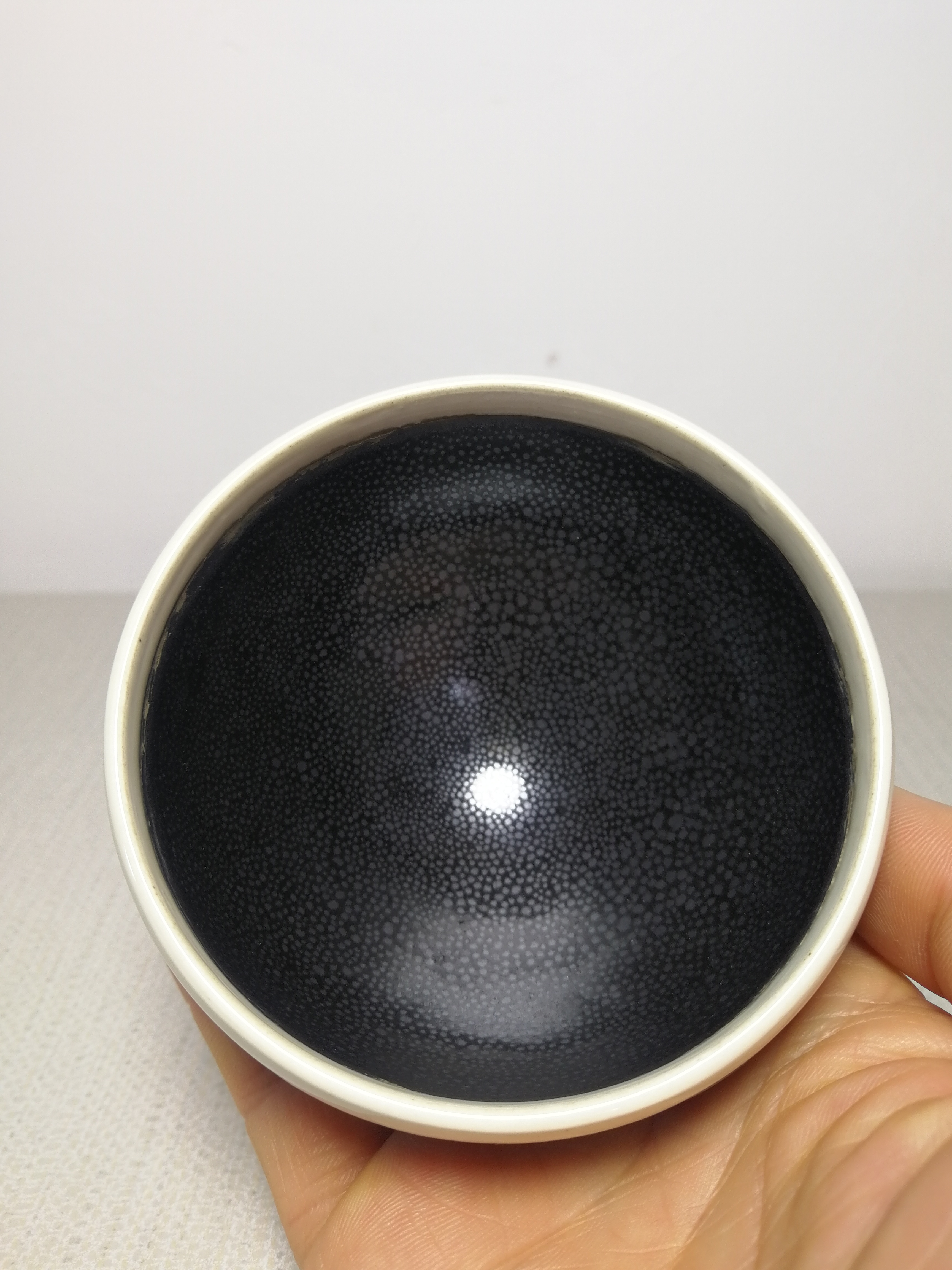 怀仁窑白覆轮茶盏#古董瓶子# #历史见证# #艺术收藏# #艺术品的魅力
