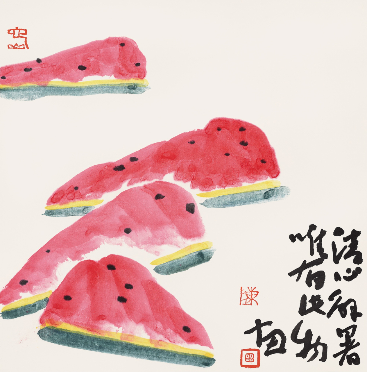 陈十田花鸟画欣赏(三)